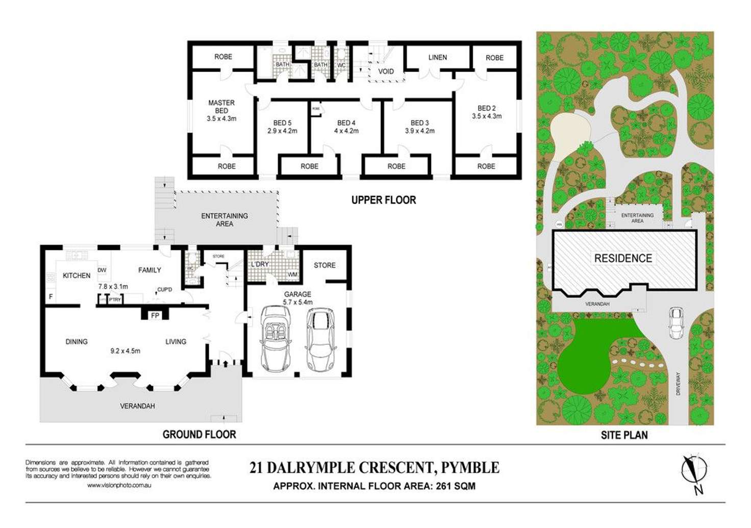 Floorplan of Homely house listing, 21 Dalrymple Crescent, Pymble NSW 2073