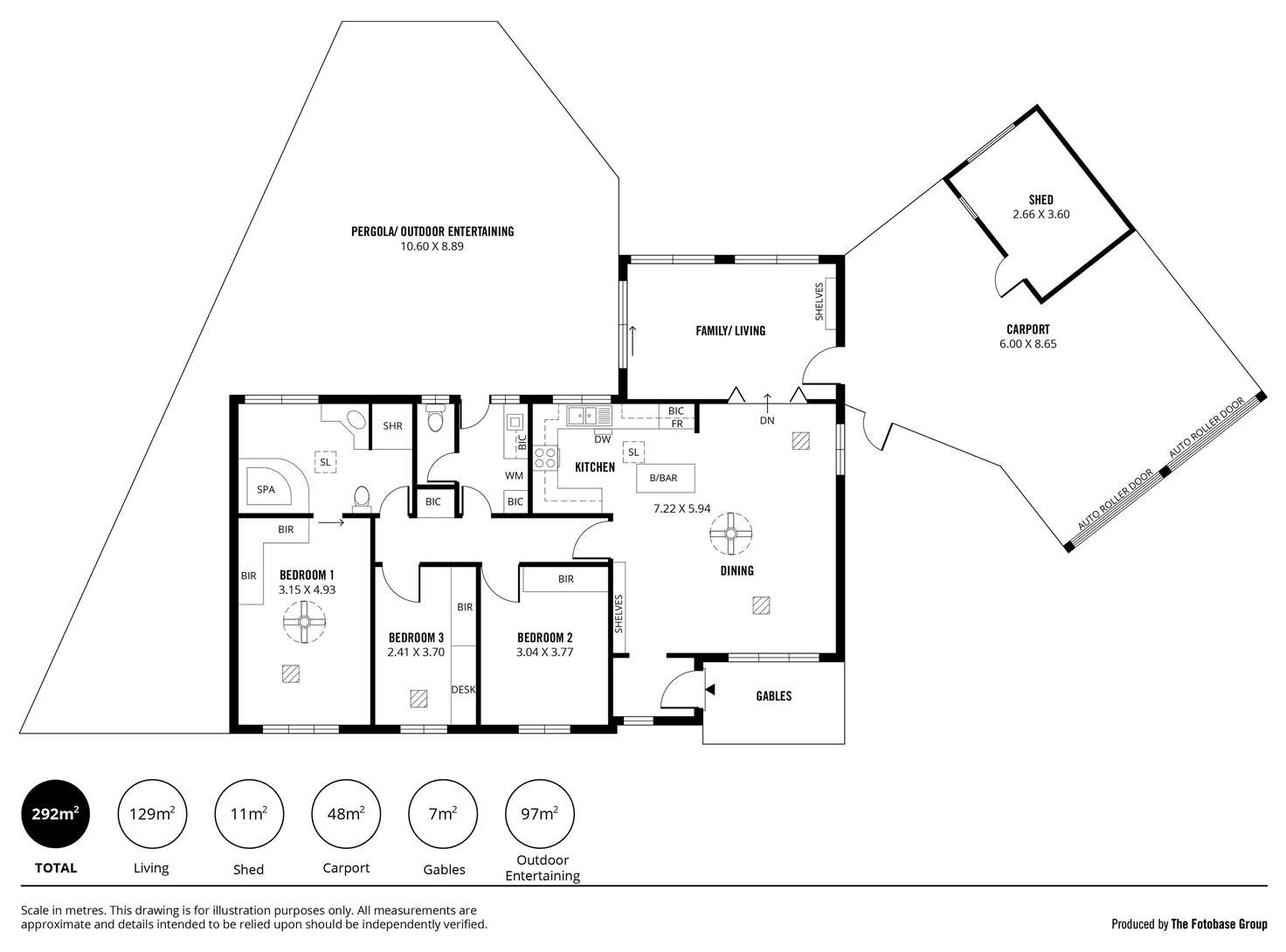 Floorplan of Homely house listing, 45 Gayland Road, Elizabeth Downs SA 5113