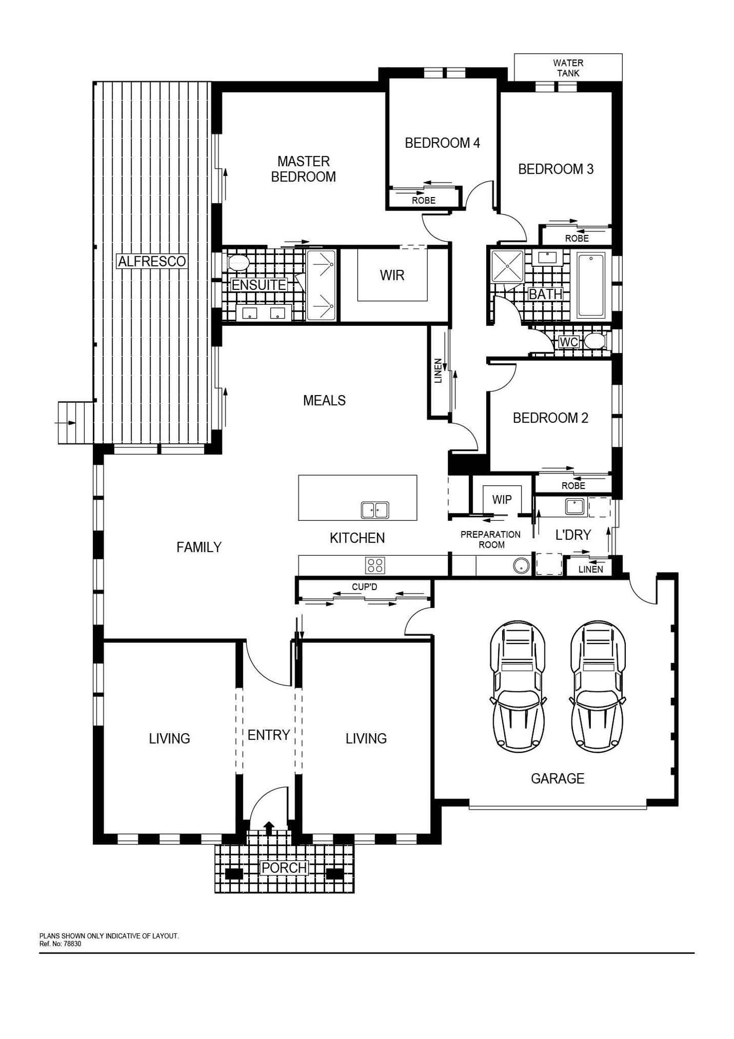 Floorplan of Homely house listing, 32 Gledden Street, Chifley ACT 2606