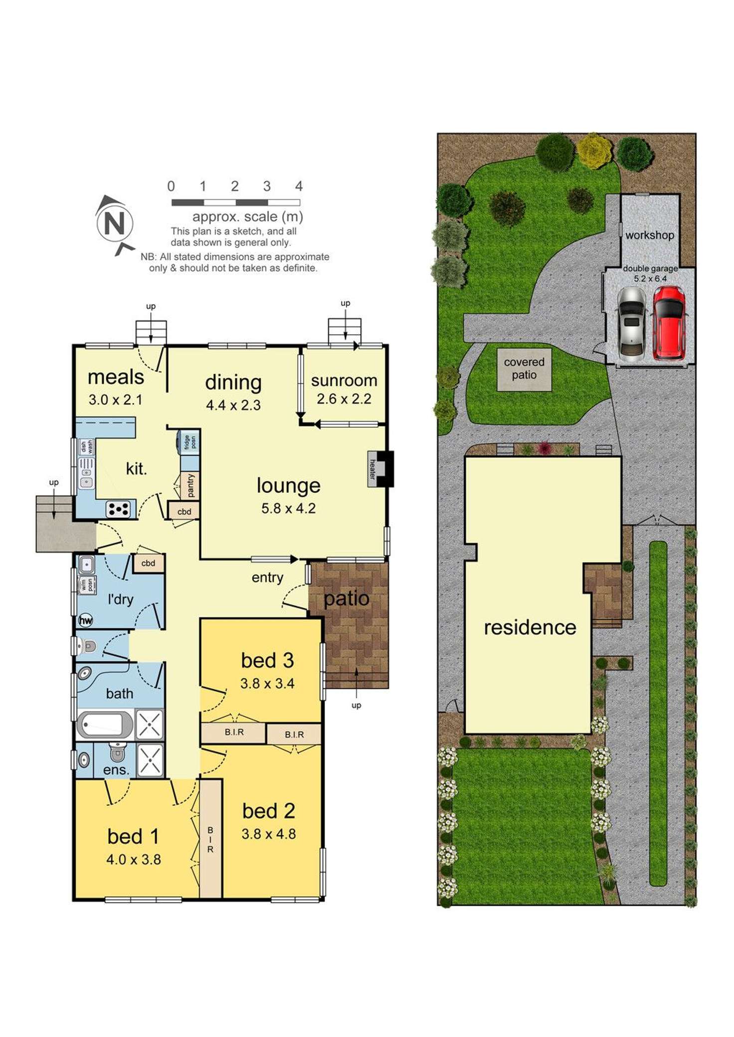 Floorplan of Homely house listing, 9 Caledonia Crescent, Mulgrave VIC 3170