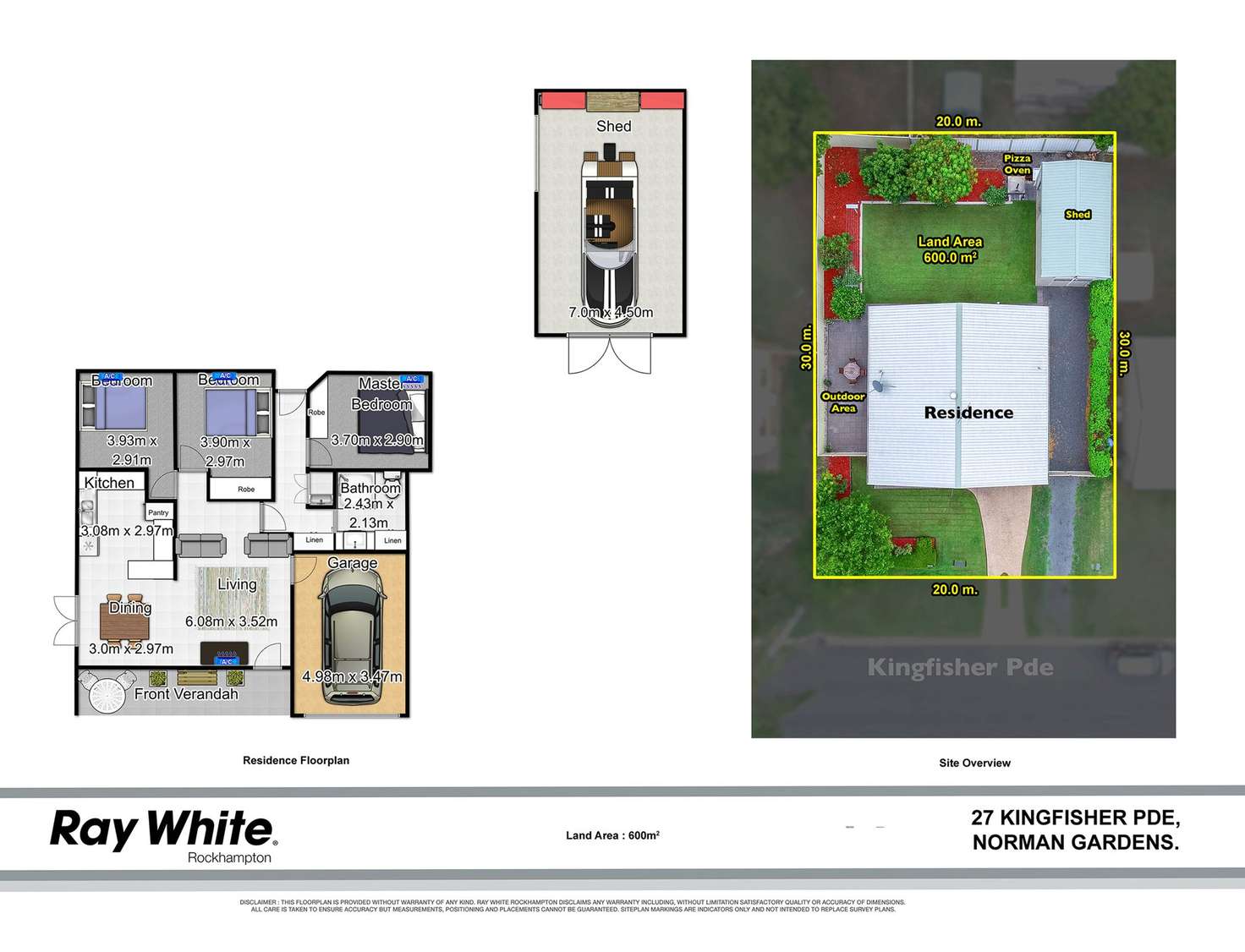 Floorplan of Homely house listing, 27 Kingfisher Parade, Norman Gardens QLD 4701