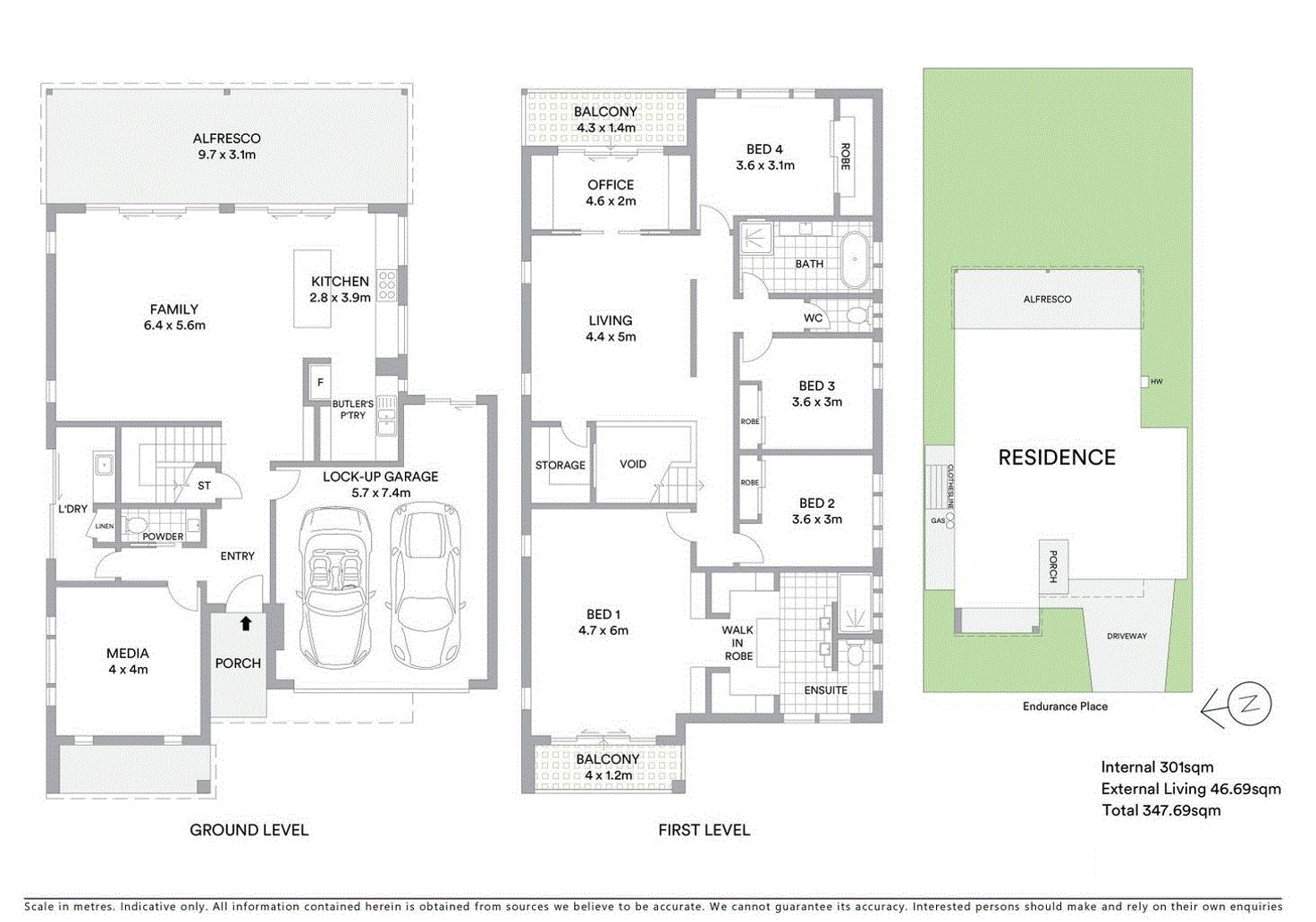 Floorplan of Homely house listing, 4 Endurance Place, Birtinya QLD 4575
