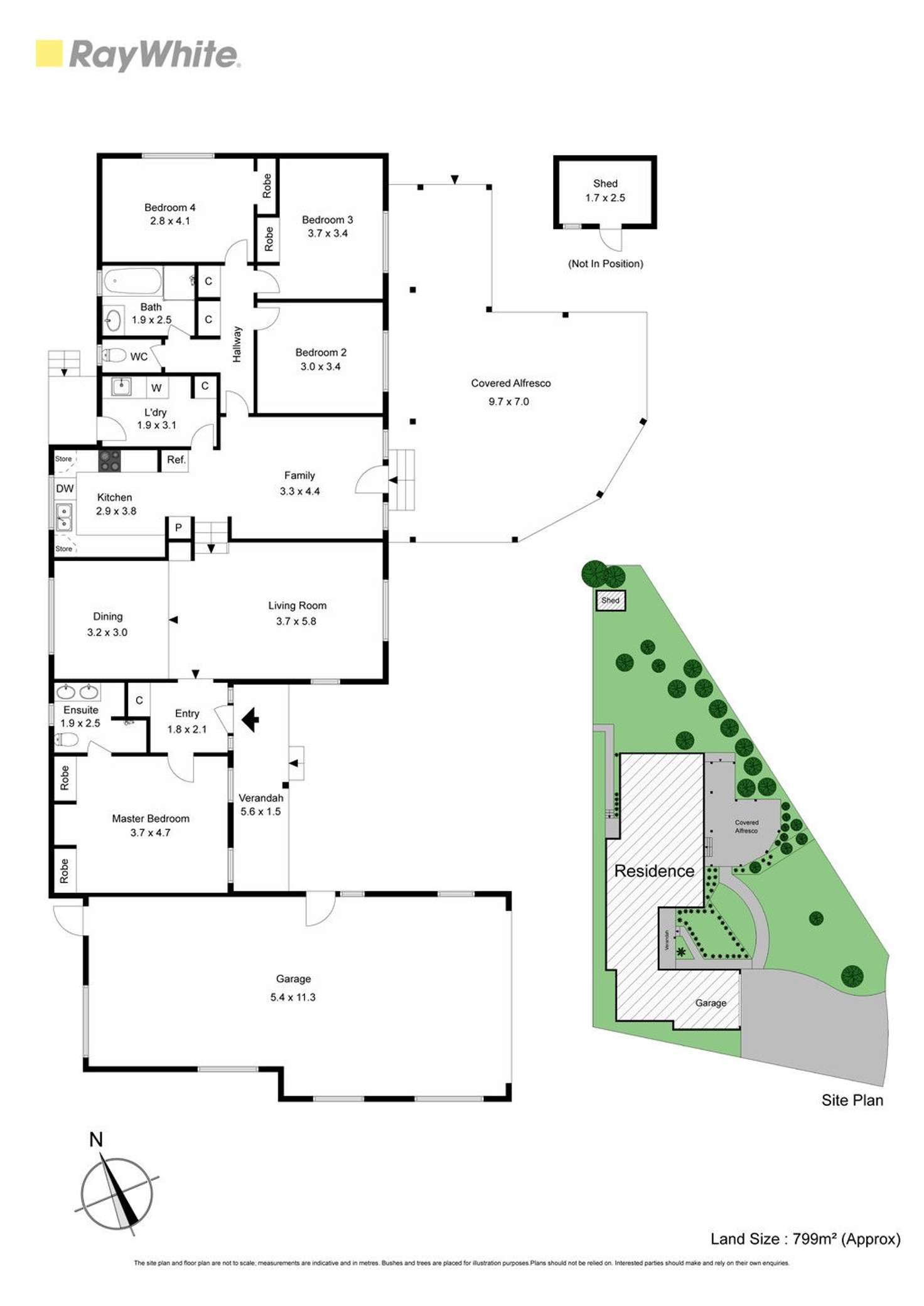 Floorplan of Homely house listing, 2 Miranda Place, Frankston VIC 3199