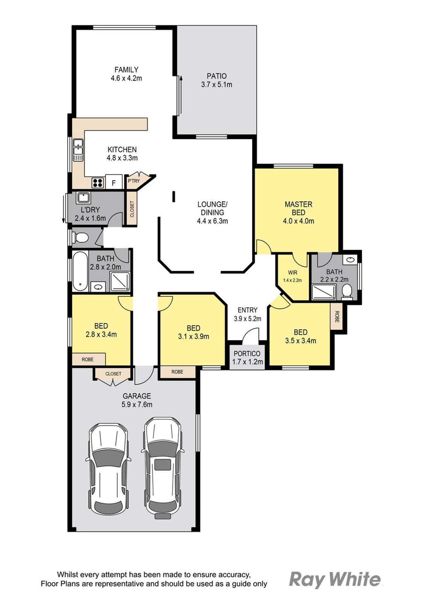Floorplan of Homely house listing, 8 Mitchell Court, Rothwell QLD 4022