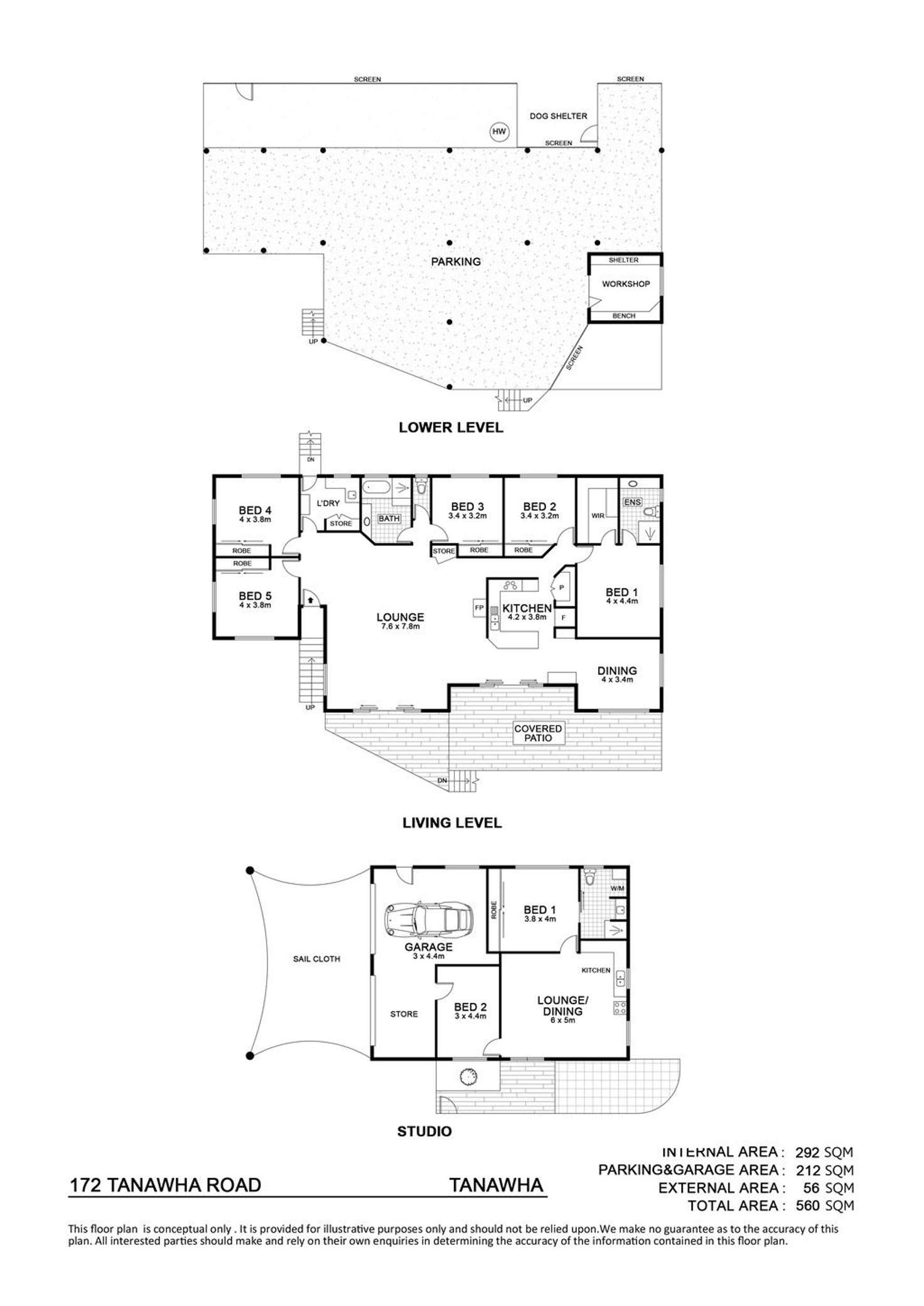 Floorplan of Homely house listing, 172 Tanawha Road, Tanawha QLD 4556