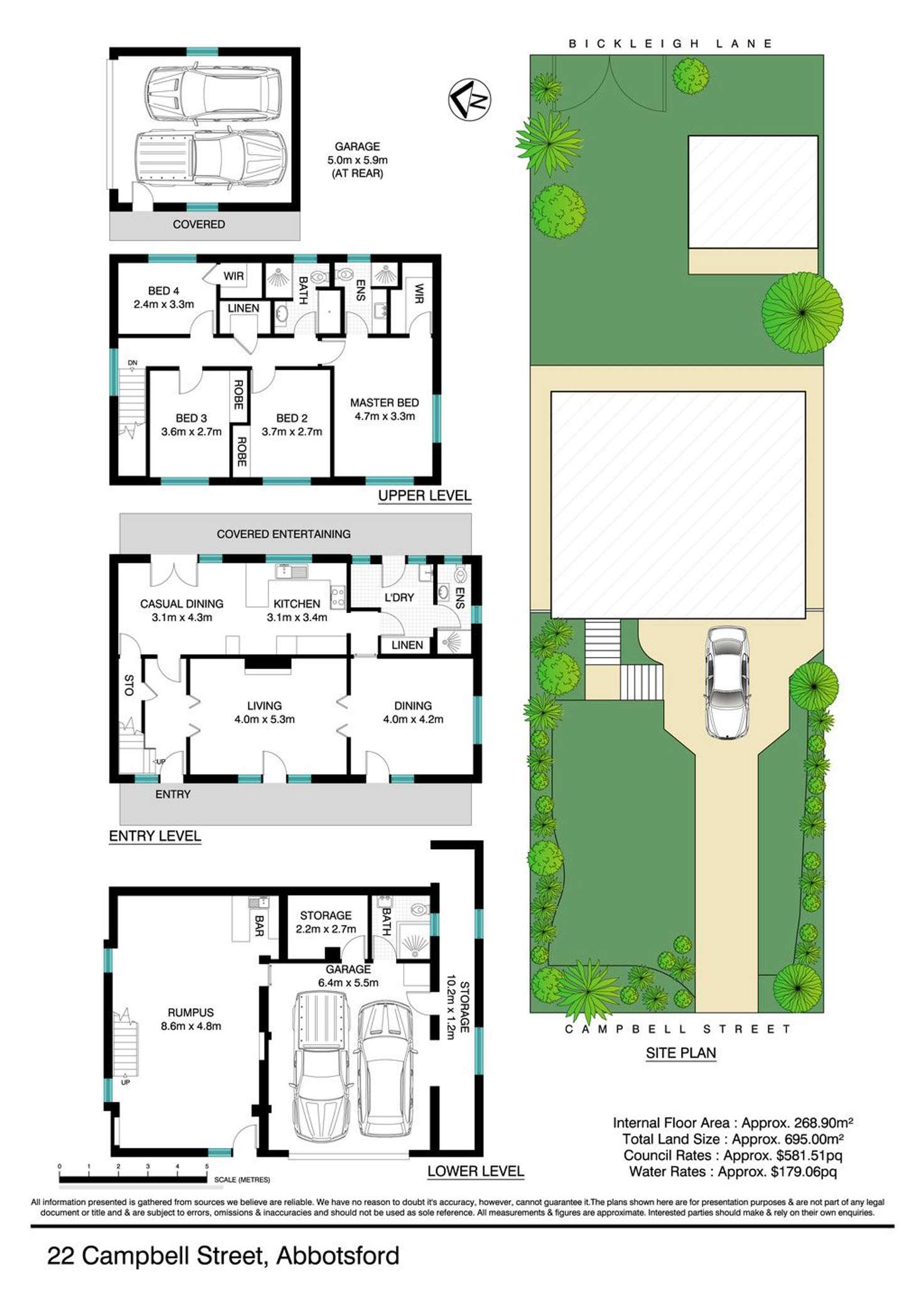 Floorplan of Homely house listing, 22 Campbell Street, Abbotsford NSW 2046