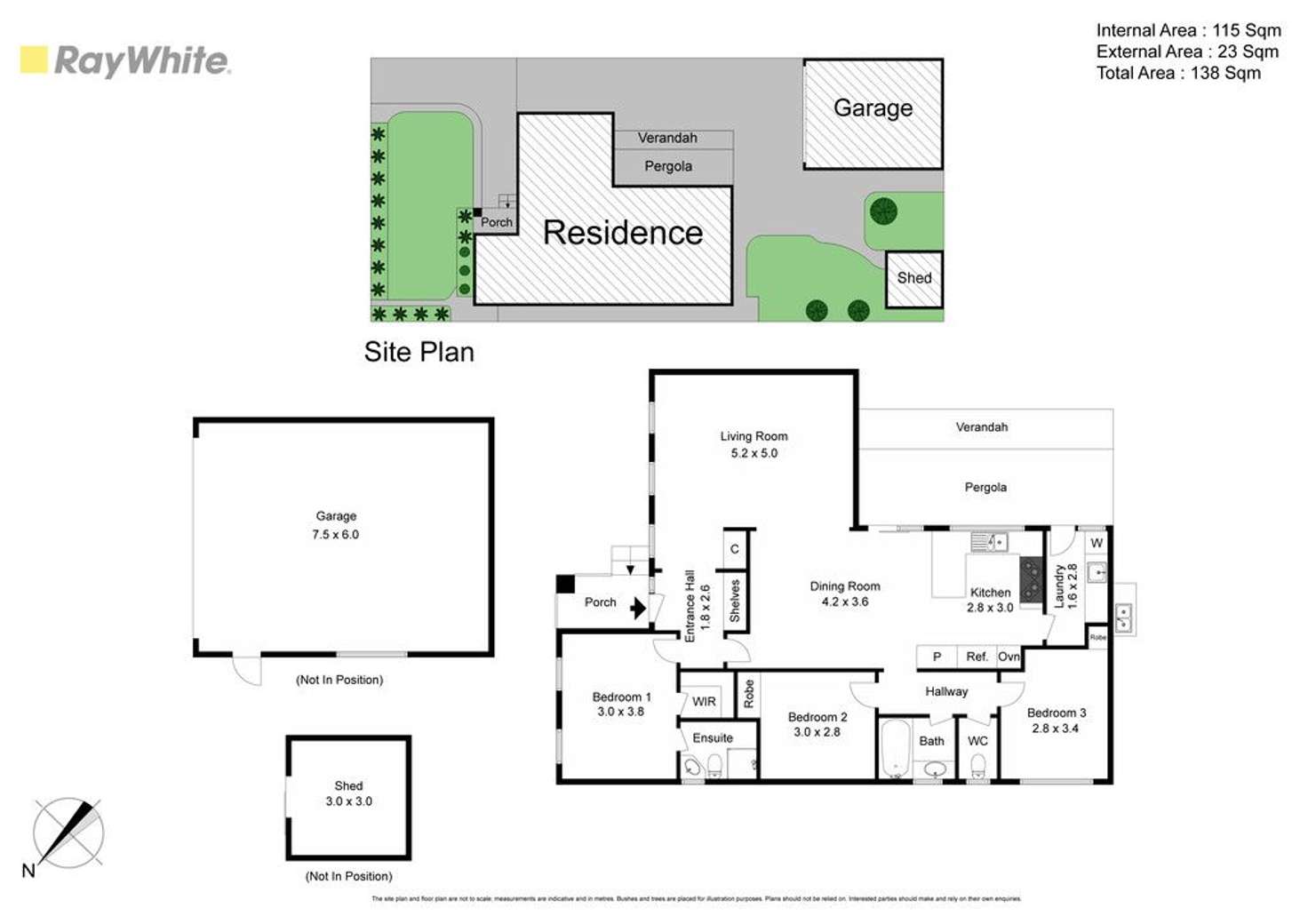 Floorplan of Homely house listing, 50 Corio Drive, Springvale South VIC 3172