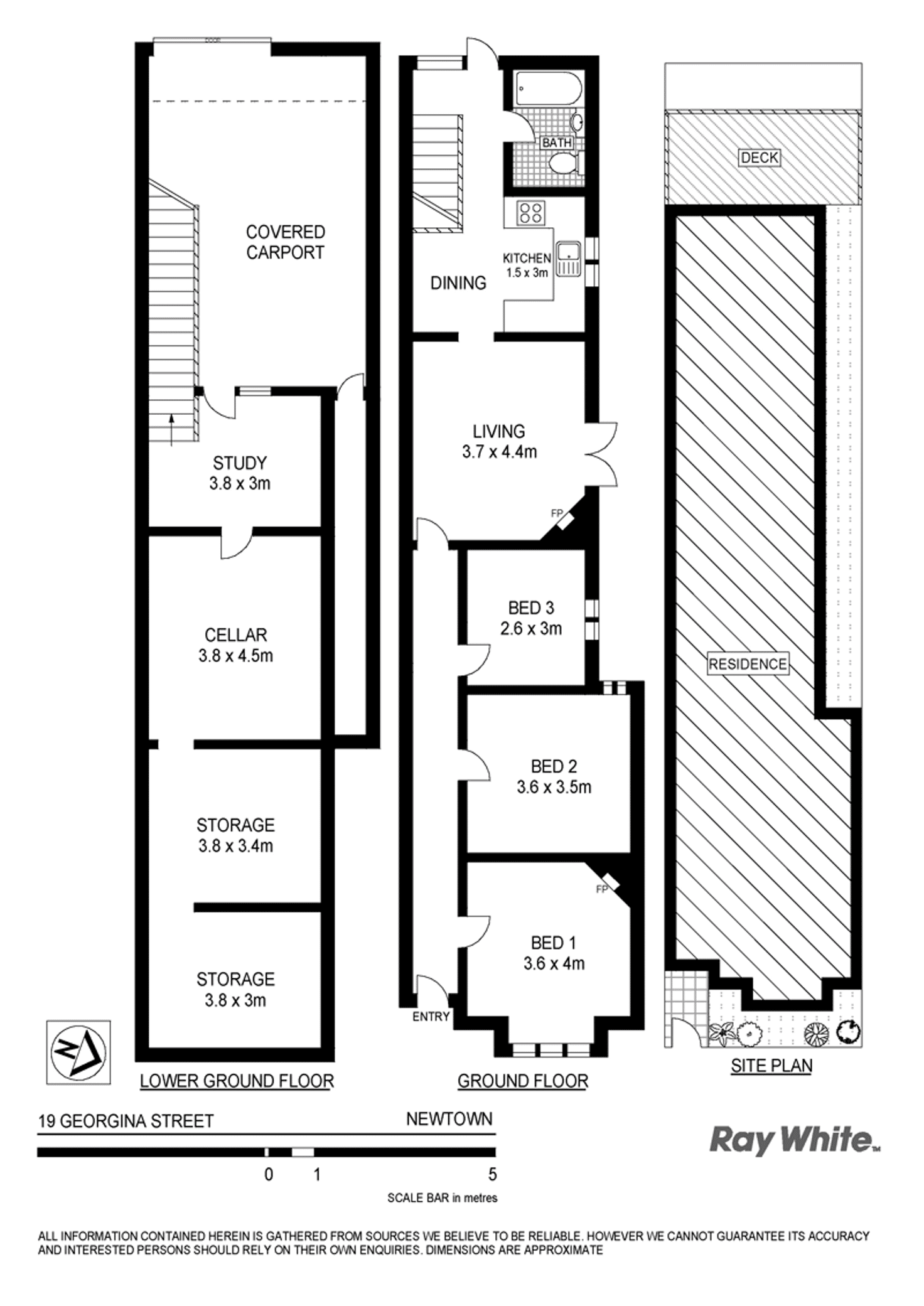 Floorplan of Homely house listing, 19 Georgina Street, Newtown NSW 2042