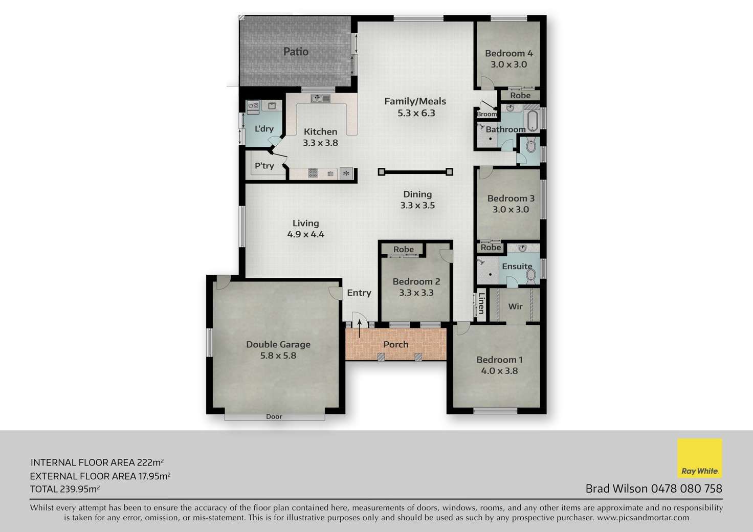 Floorplan of Homely house listing, 15 Bridie Drive, Upper Coomera QLD 4209