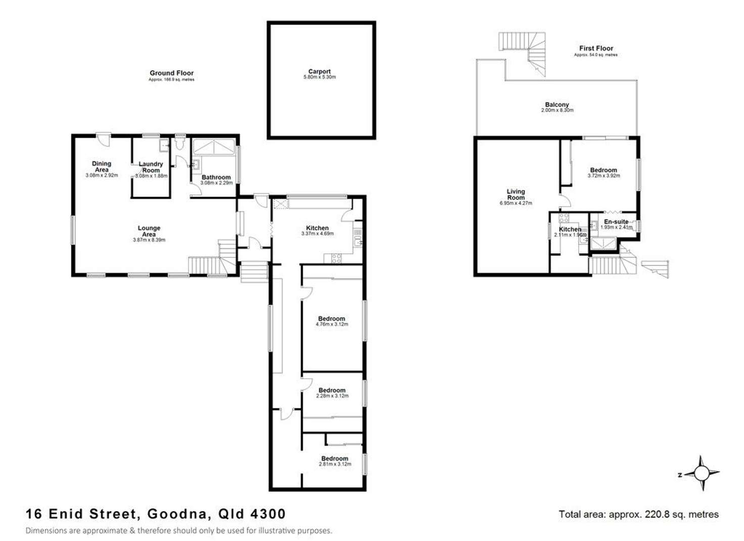 Floorplan of Homely house listing, 16 Enid Street, Goodna QLD 4300