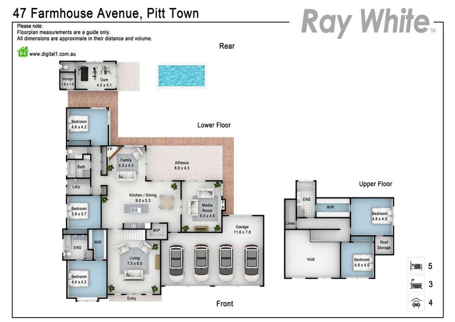 Floorplan of Homely house listing, 47 Farmhouse Avenue, Pitt Town NSW 2756