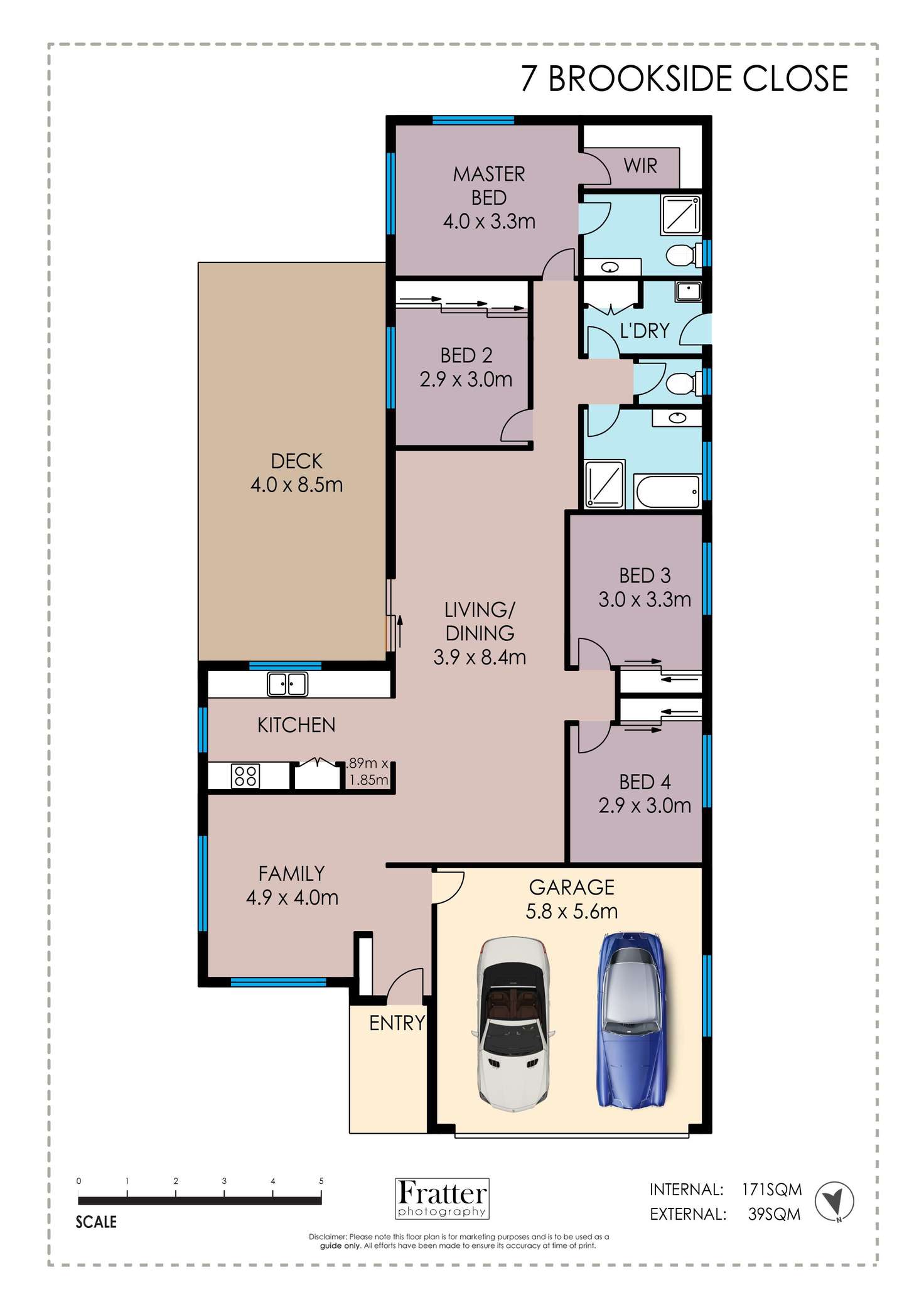Floorplan of Homely house listing, 7 Brookside Close, Idalia QLD 4811