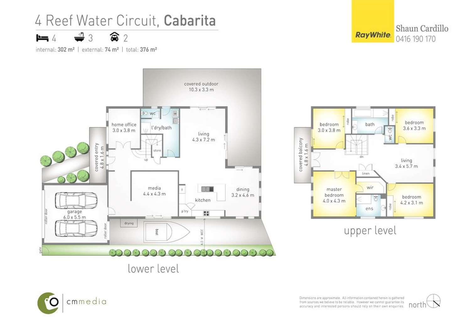 Floorplan of Homely house listing, 4 Reef Water Circuit, Bogangar NSW 2488