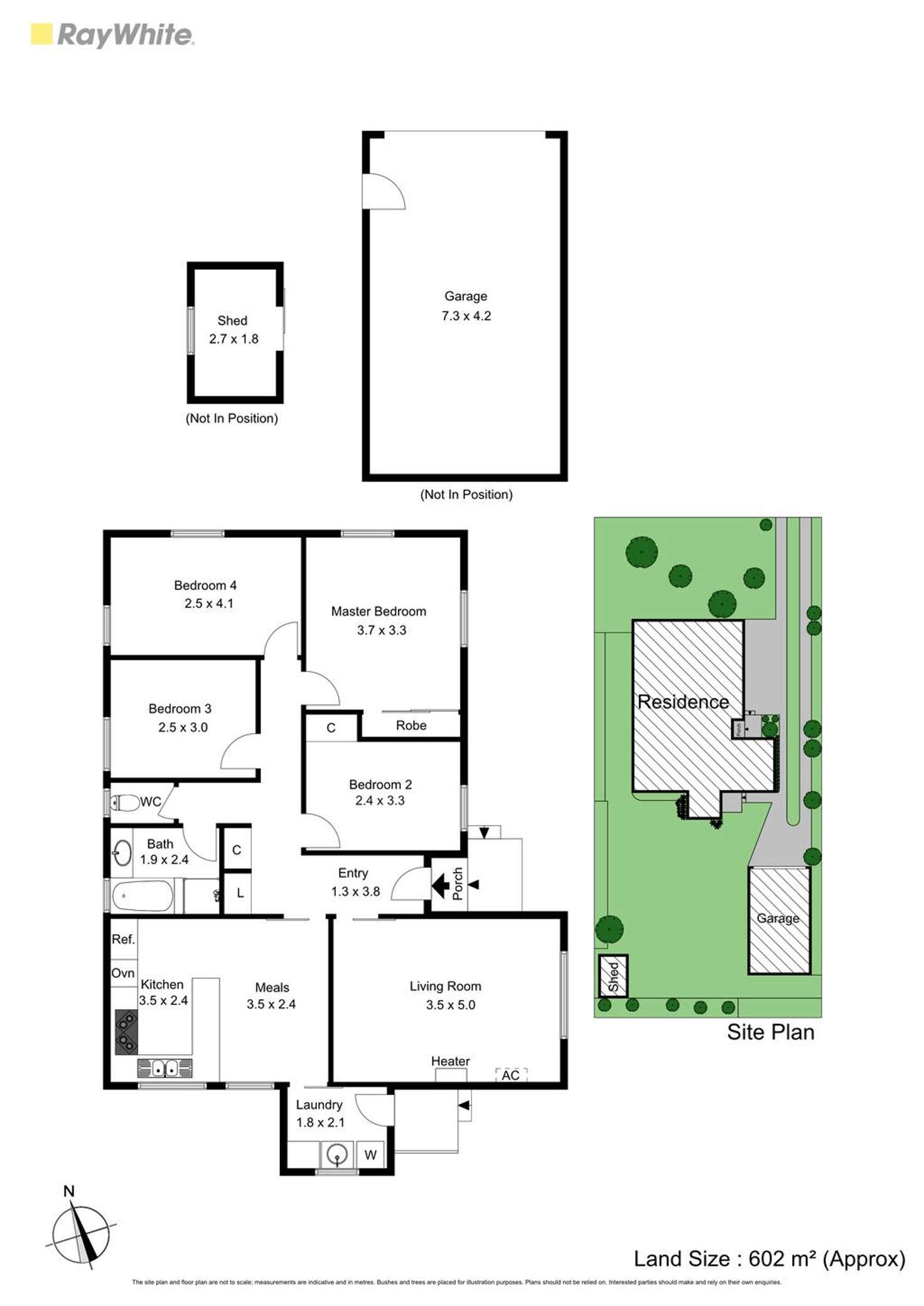 Floorplan of Homely house listing, 5 Madden Street, Seaford VIC 3198
