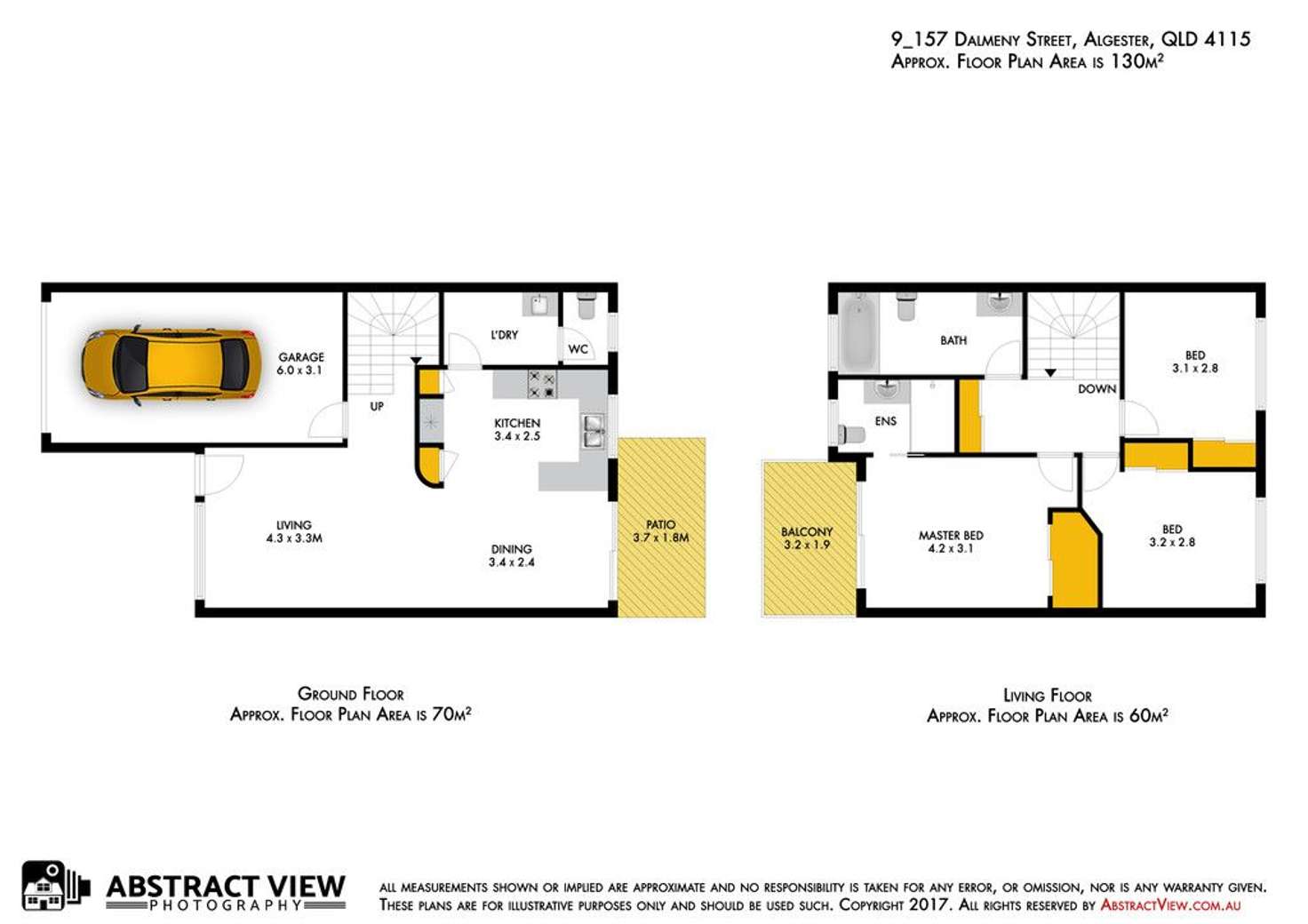 Floorplan of Homely townhouse listing, 9/157 Dalmeny Street, Algester QLD 4115