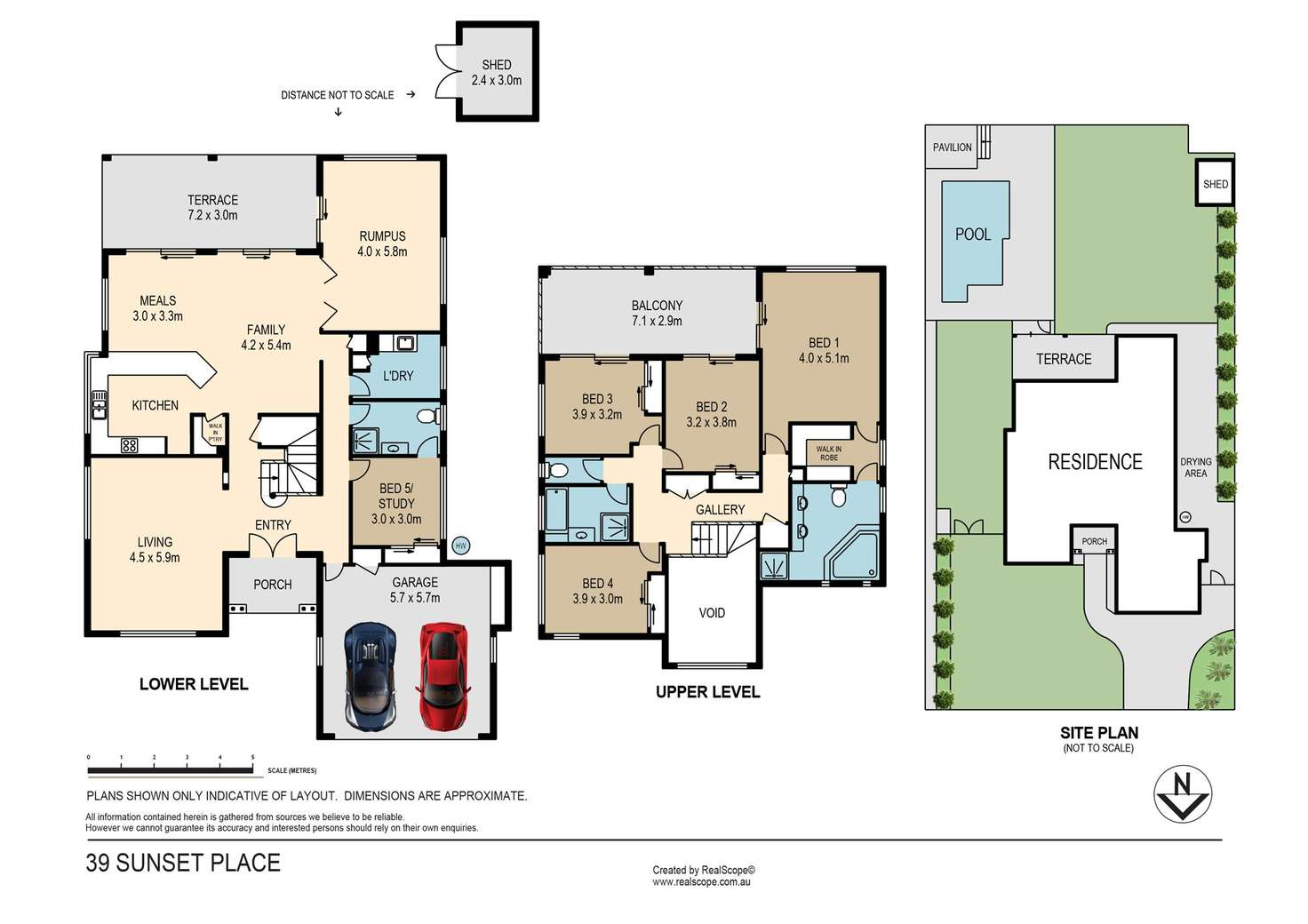Floorplan of Homely house listing, 39 Sunset Place, Carindale QLD 4152