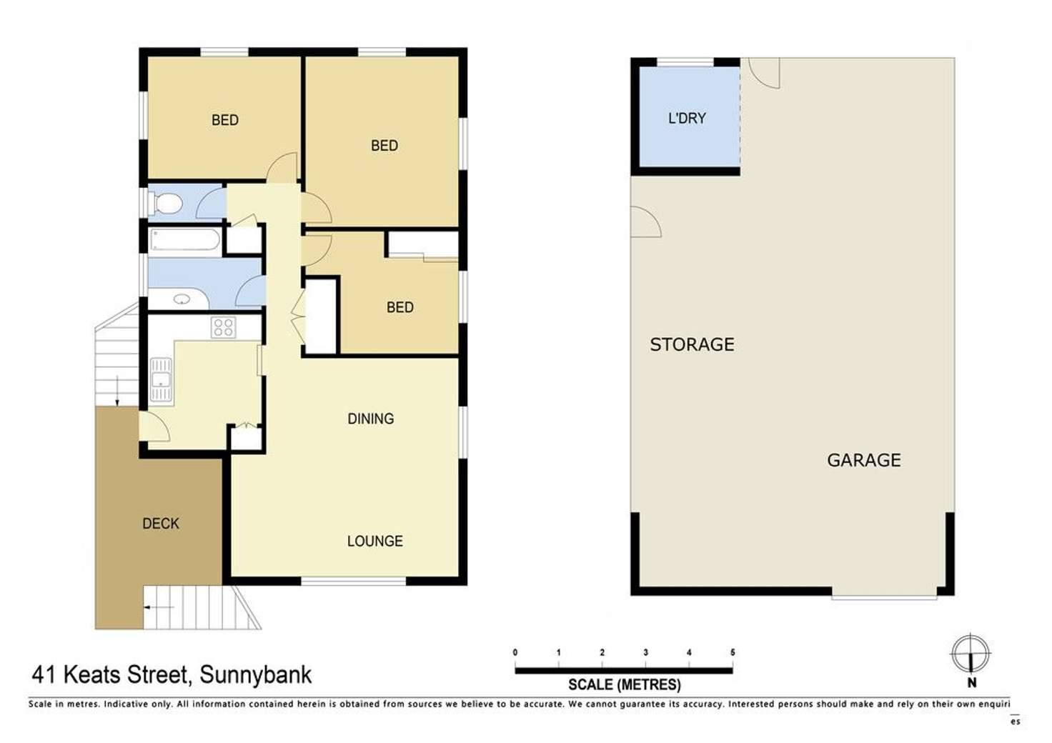 Floorplan of Homely house listing, 41 Keats Street, Sunnybank QLD 4109