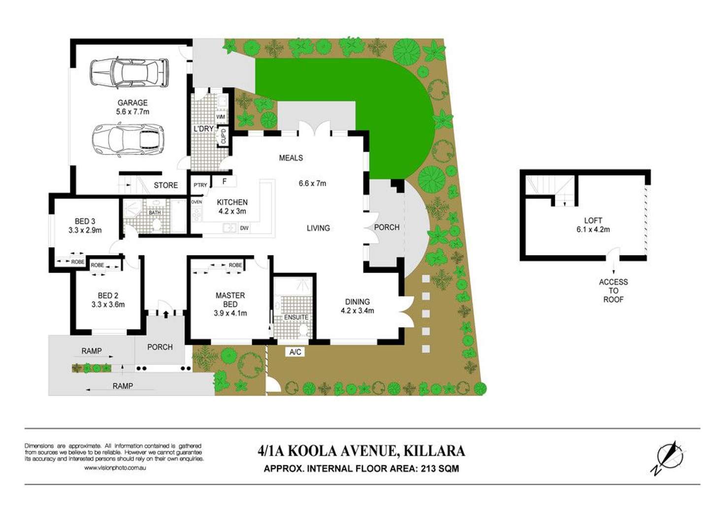 Floorplan of Homely townhouse listing, 4/1a Koola Avenue, Killara NSW 2071