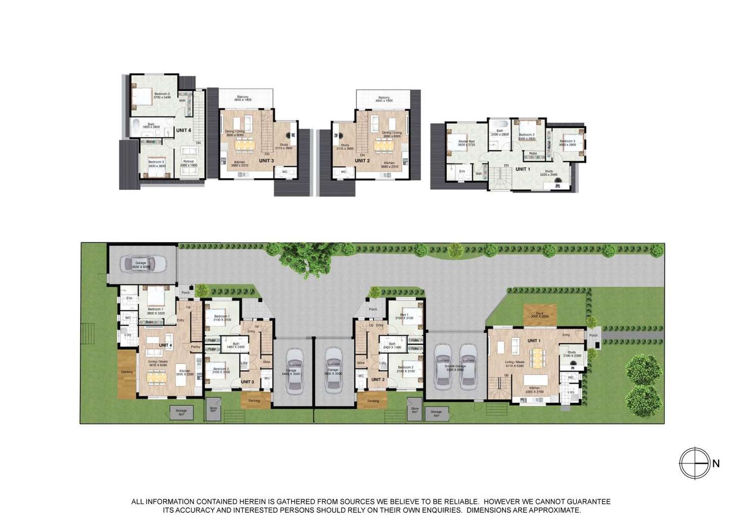Floorplan of Homely townhouse listing, 2&3/39 McEwan Road, Heidelberg Heights VIC 3081