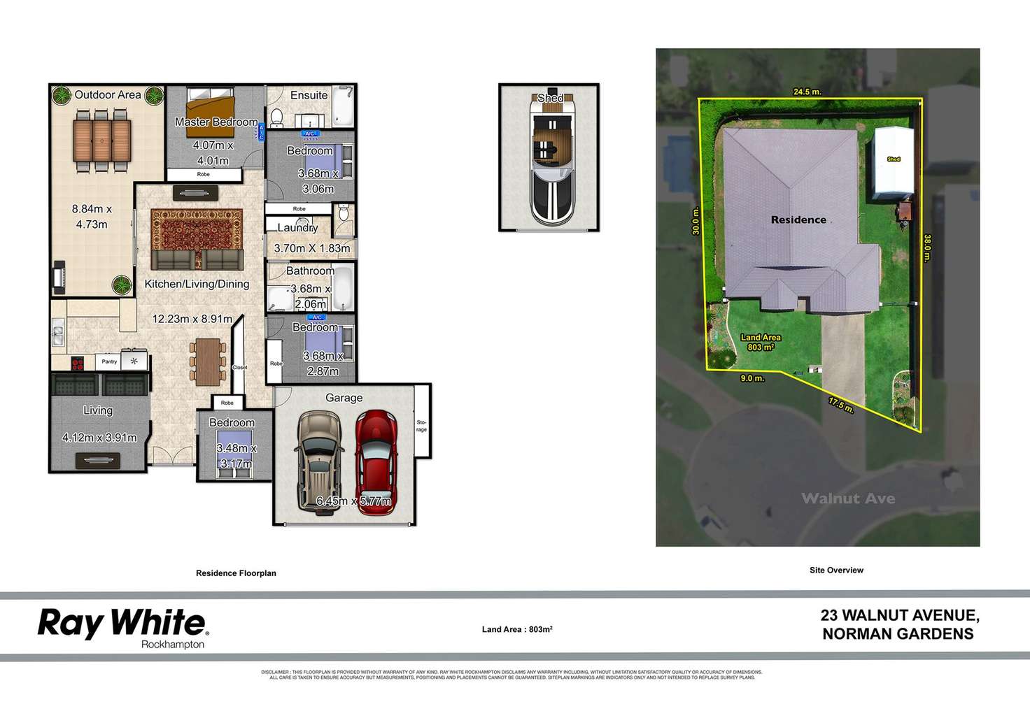 Floorplan of Homely house listing, 23 Walnut Avenue, Norman Gardens QLD 4701