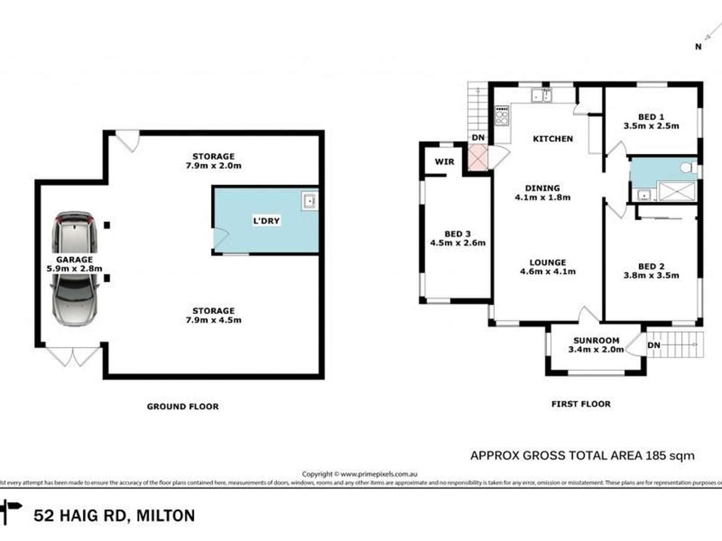 Floorplan of Homely house listing, 52 Haig Road, Milton QLD 4064