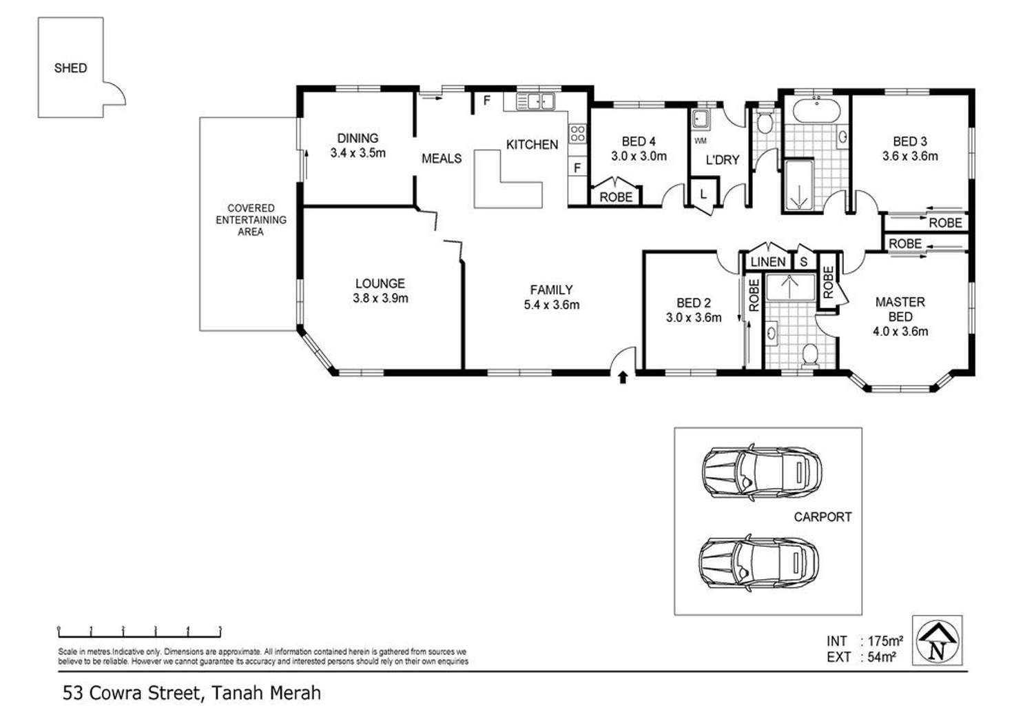 Floorplan of Homely house listing, 53 Cowra Street, Tanah Merah QLD 4128