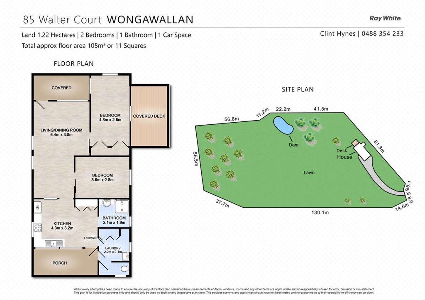 Floorplan of Homely house listing, 85 Walter Court, Wongawallan QLD 4210