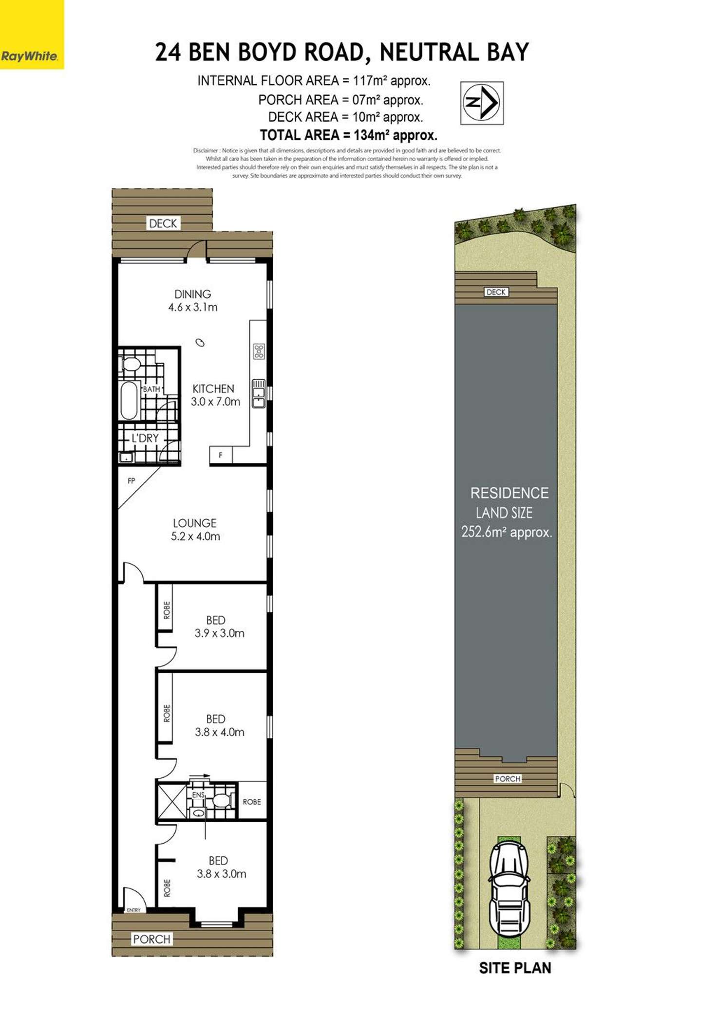 Floorplan of Homely house listing, 24 Ben Boyd Road, Neutral Bay NSW 2089