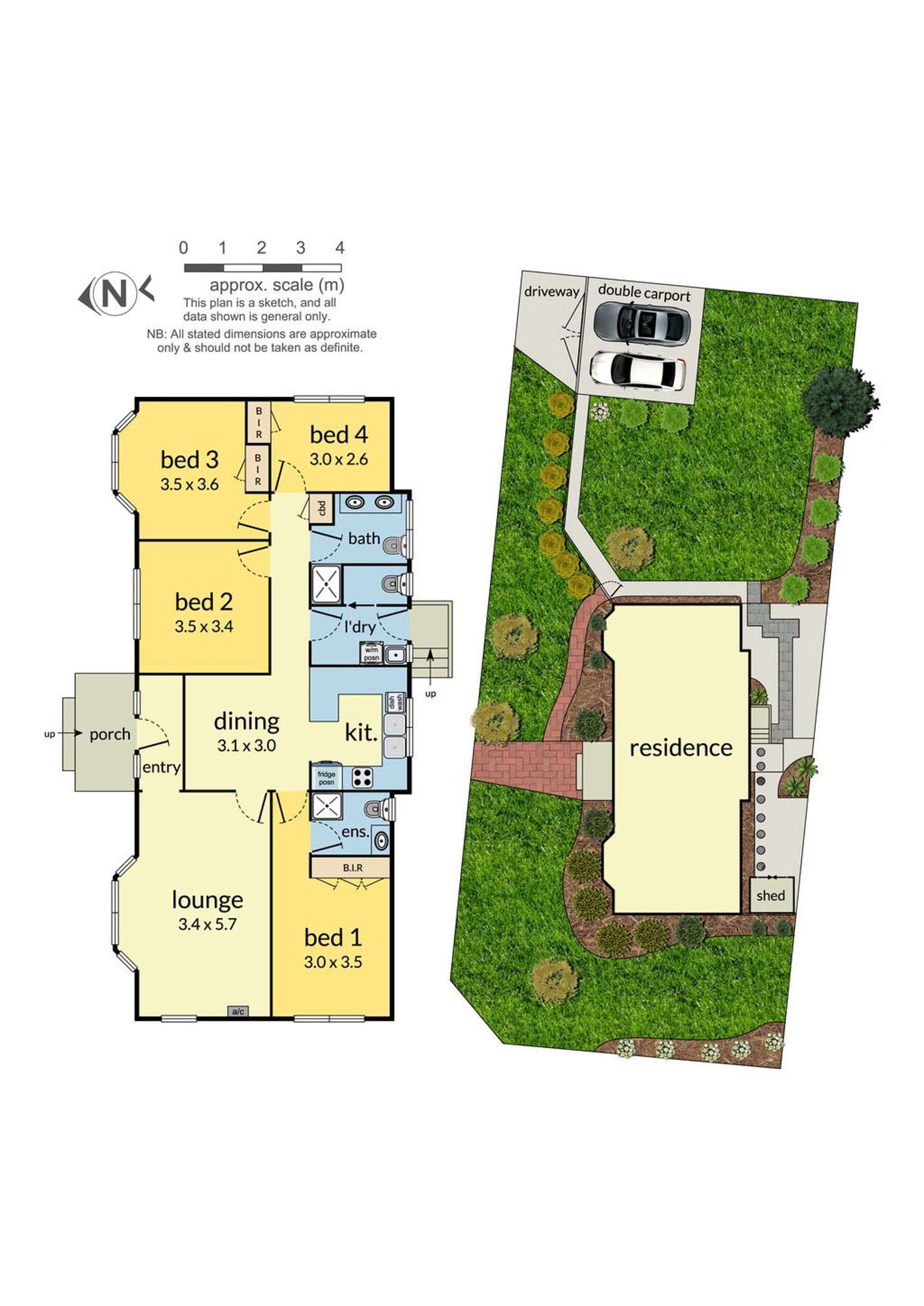 Floorplan of Homely house listing, 17 Azarow Circuit, Croydon South VIC 3136
