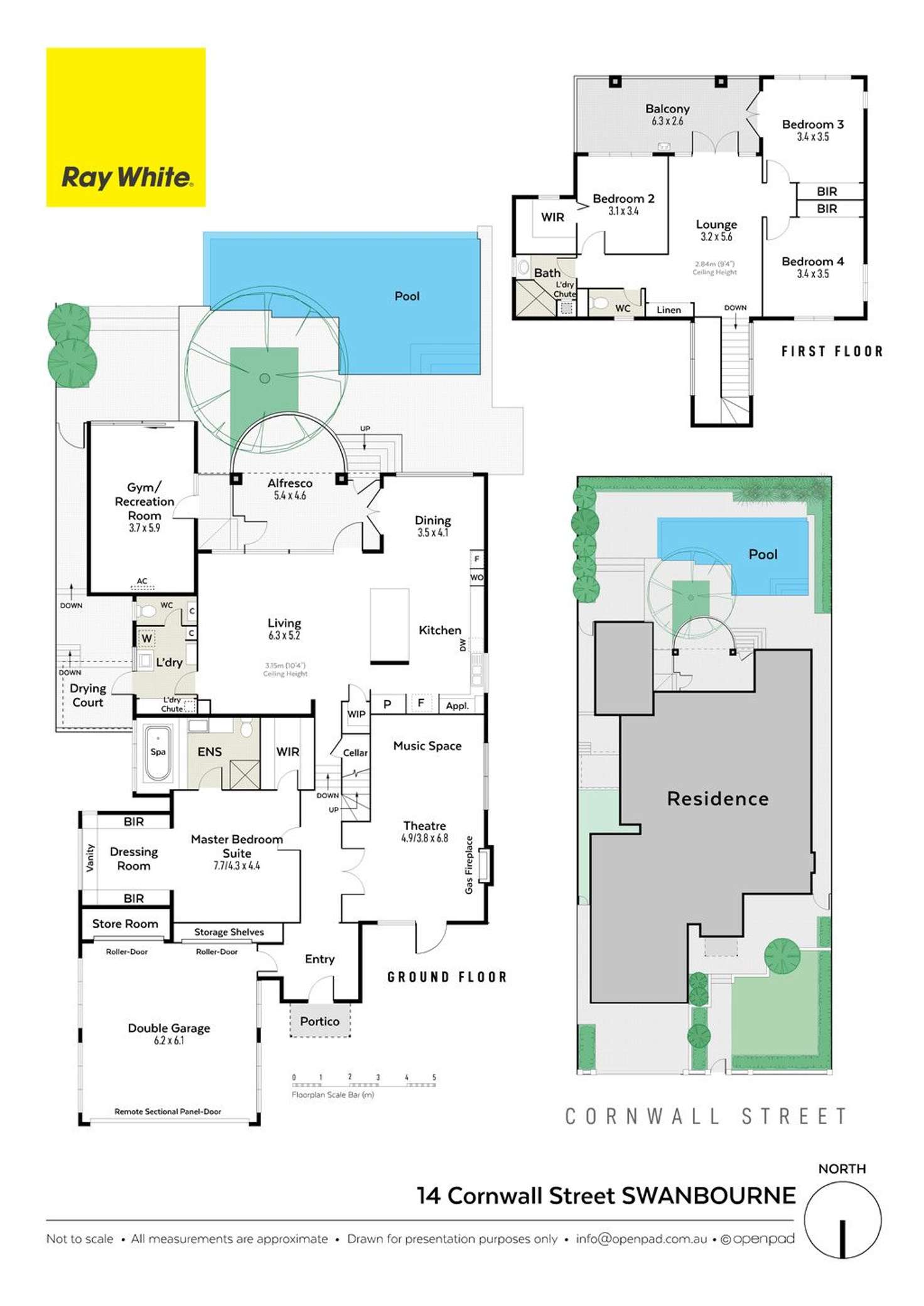 Floorplan of Homely house listing, 14 Cornwall Street, Swanbourne WA 6010