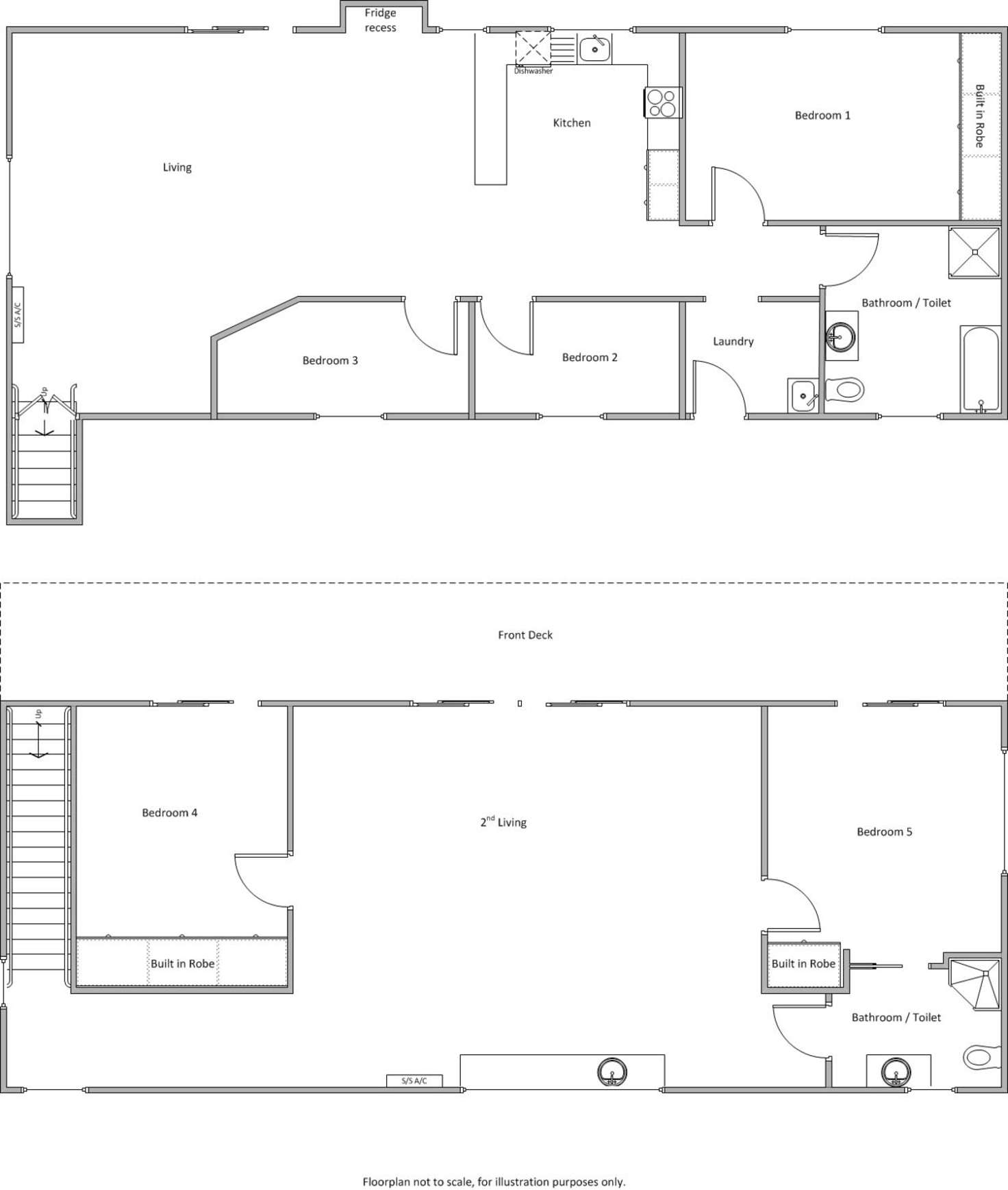 Floorplan of Homely house listing, 9 Whiting Drive, Edithburgh SA 5583