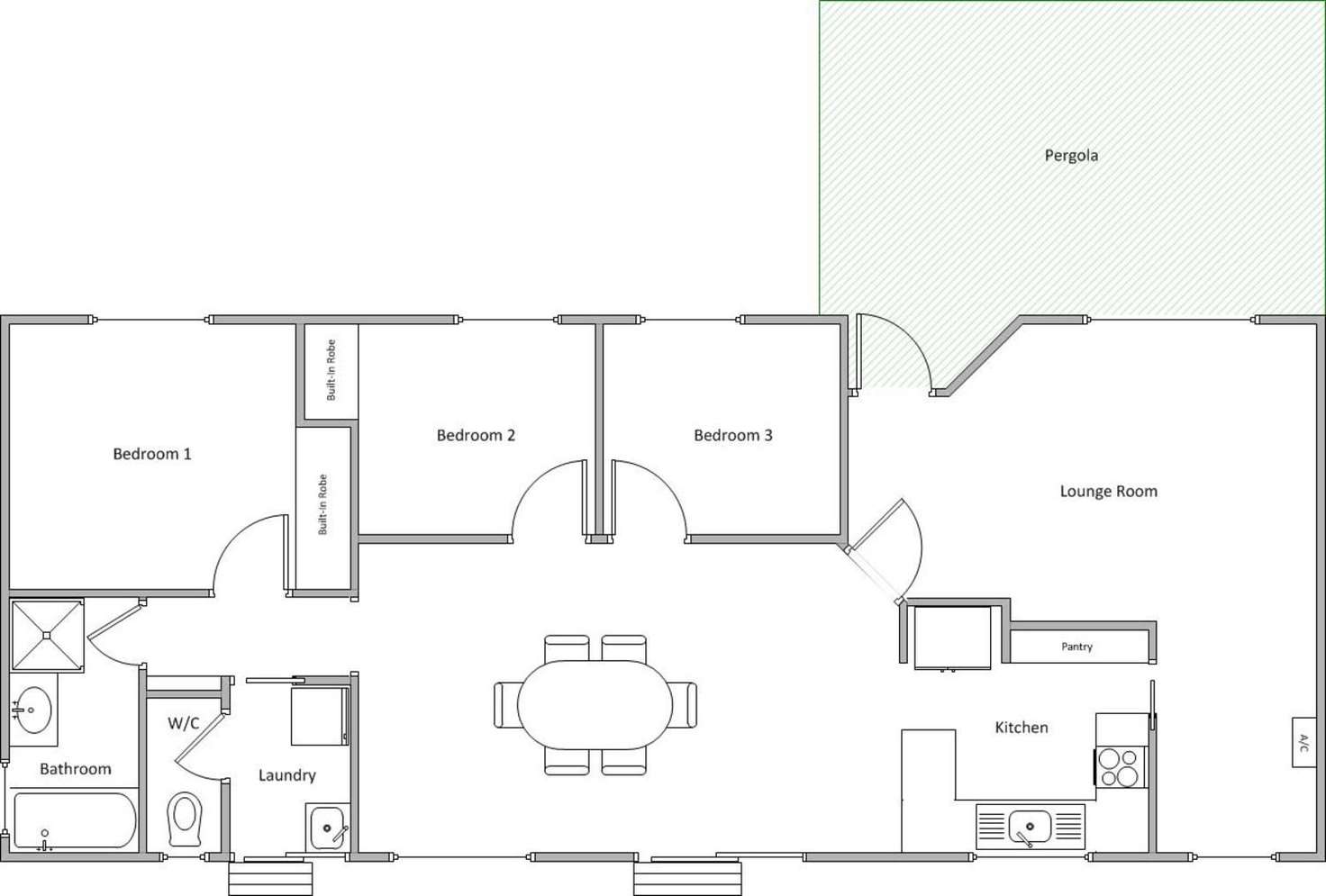Floorplan of Homely house listing, 2 Penhale Street, Warooka SA 5577