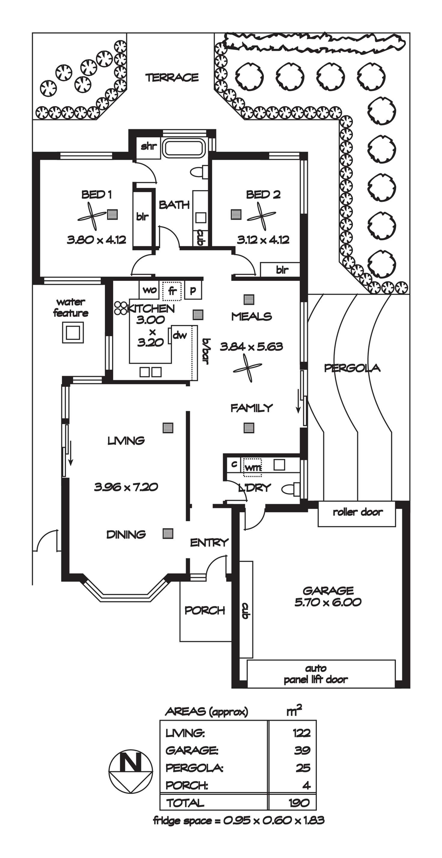 Floorplan of Homely house listing, 4/33A Fuller Street, Walkerville SA 5081