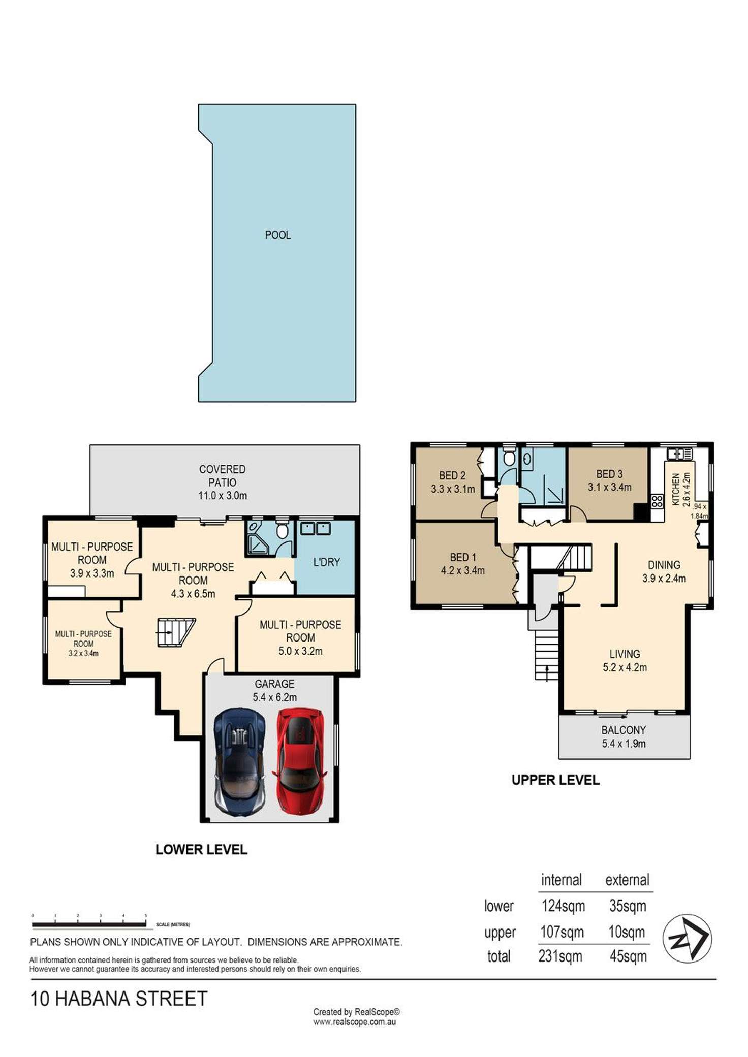 Floorplan of Homely house listing, 10 Habana Street, The Gap QLD 4061