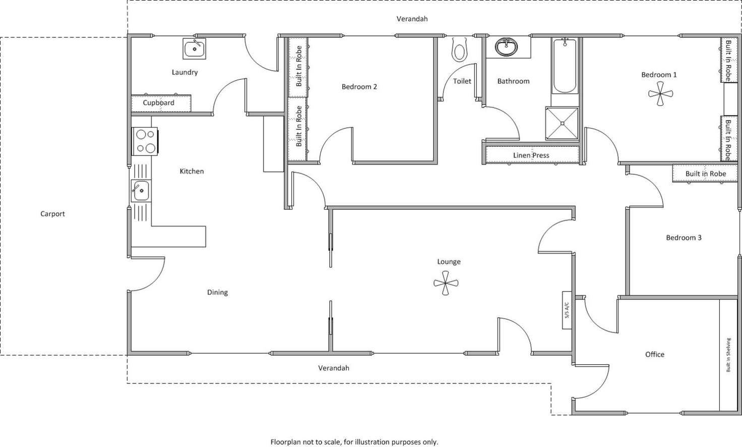 Floorplan of Homely house listing, 1 David Street, Yorketown SA 5576