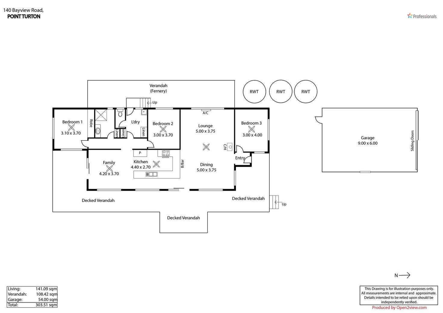 Floorplan of Homely house listing, 140 Bayview Road, Point Turton SA 5575