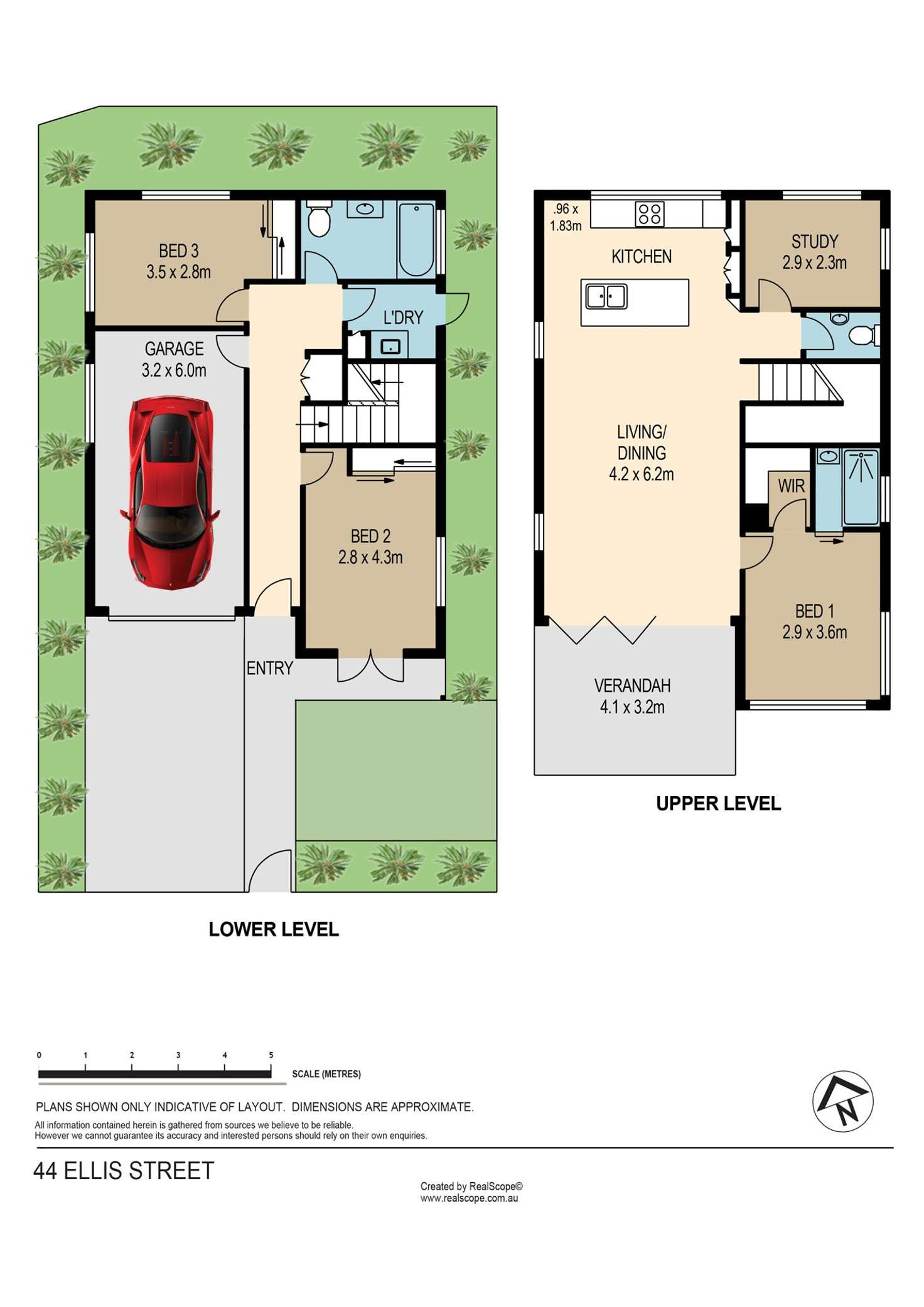 Floorplan of Homely house listing, 44 Ellis Street, Greenslopes QLD 4120