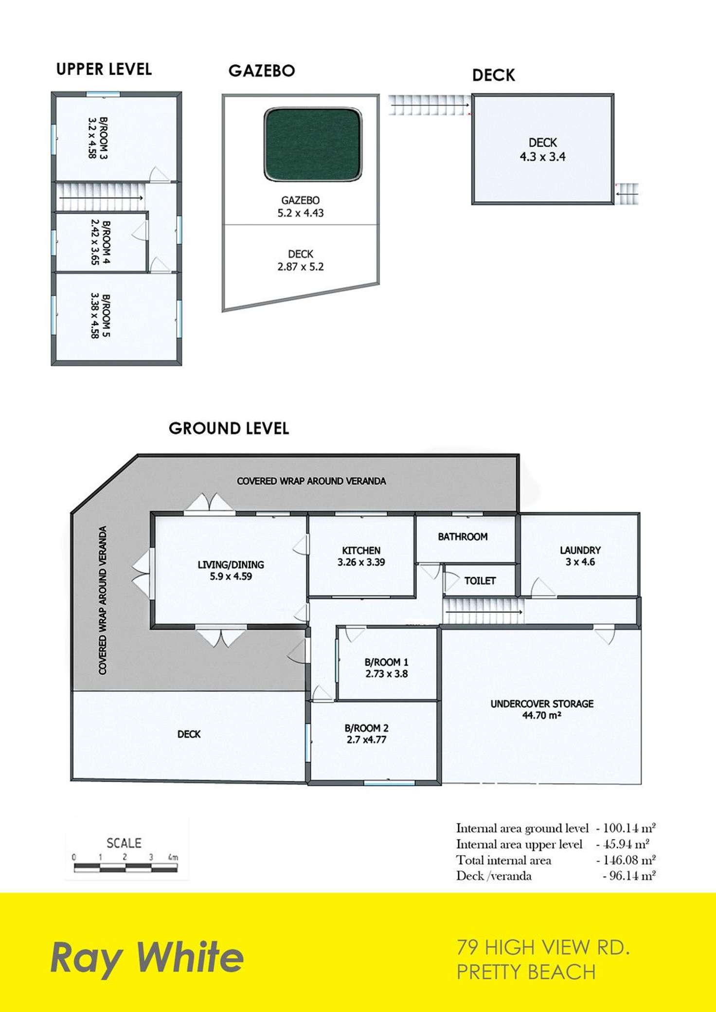 Floorplan of Homely house listing, 79 High View Road, Pretty Beach NSW 2257