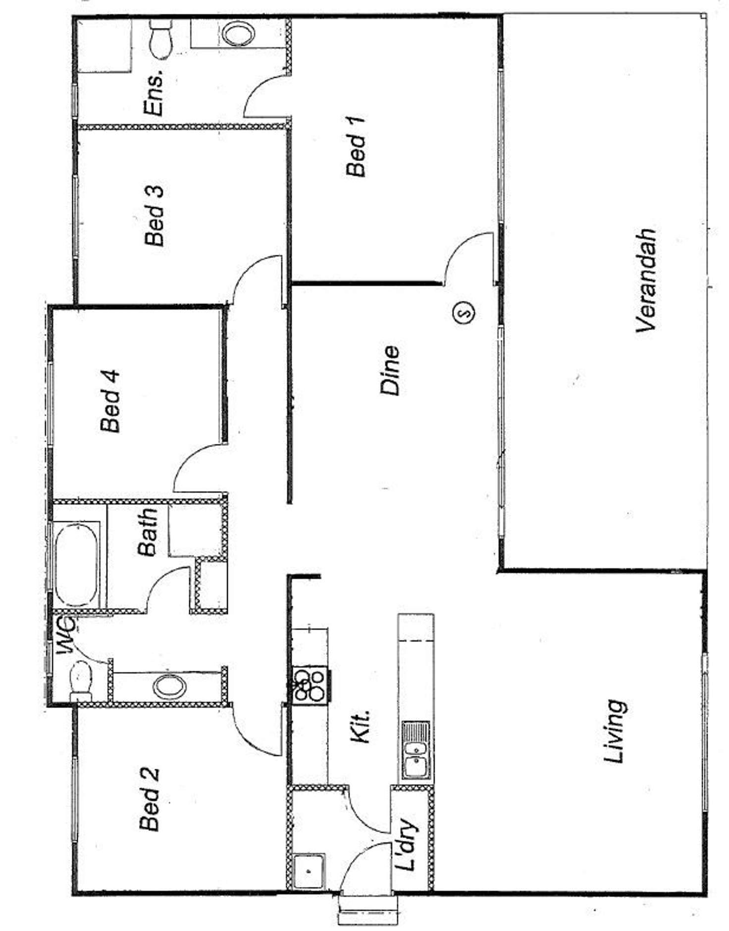 Floorplan of Homely house listing, 18B King George Street, Mannum SA 5238