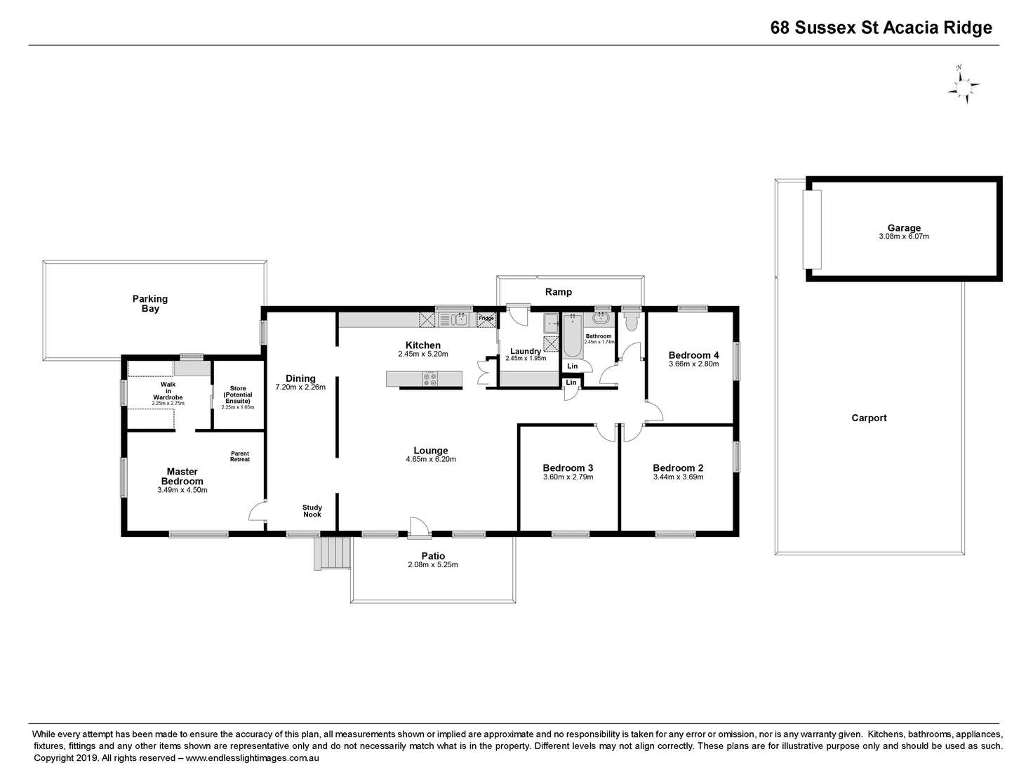 Floorplan of Homely house listing, 1 Wardgrave Street, Acacia Ridge QLD 4110