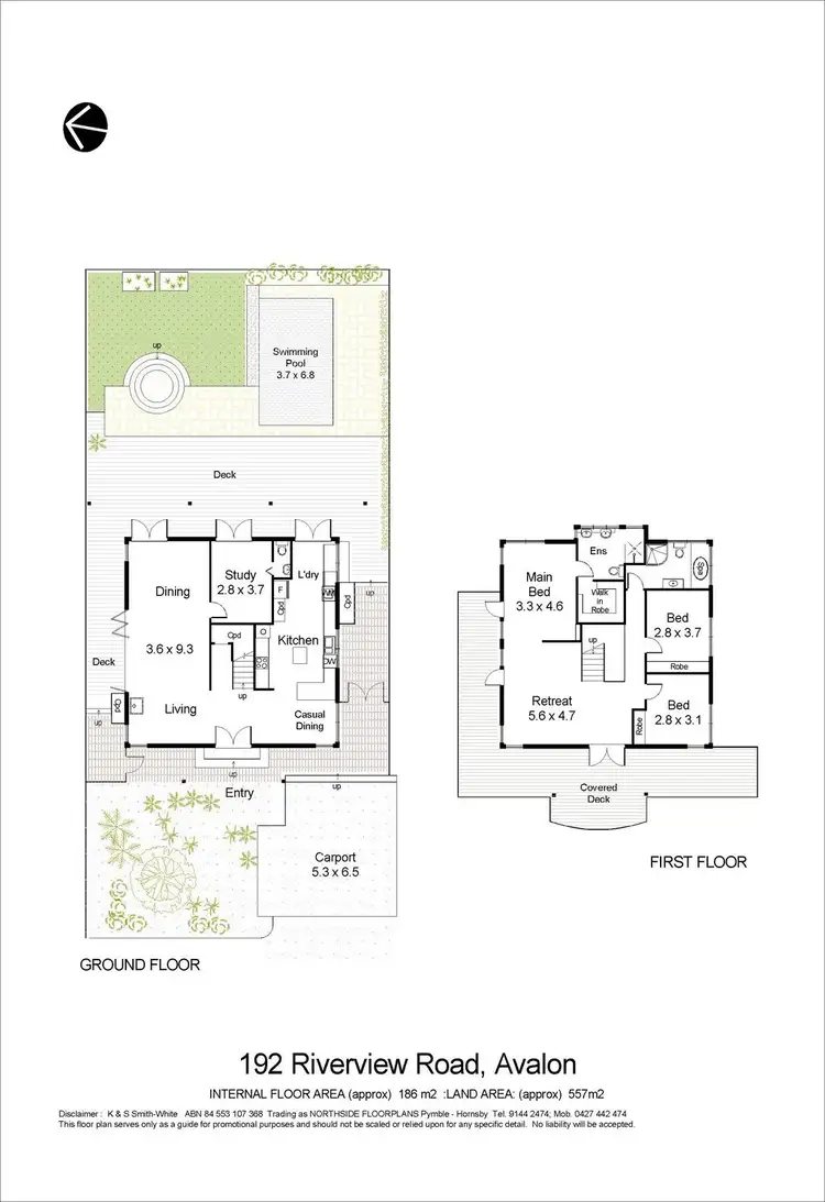 Floorplan of Homely house listing, 192 Riverview Road, Avalon Beach NSW 2107