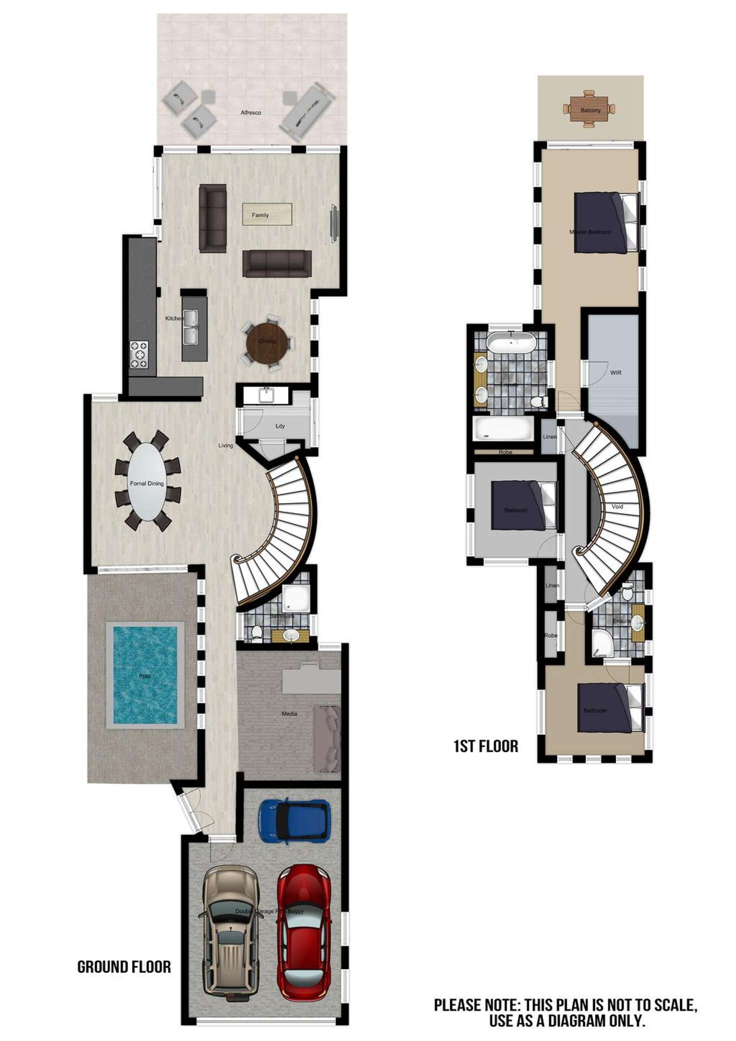 Floorplan of Homely house listing, 1518 Riverdale Drive, Hope Island QLD 4212