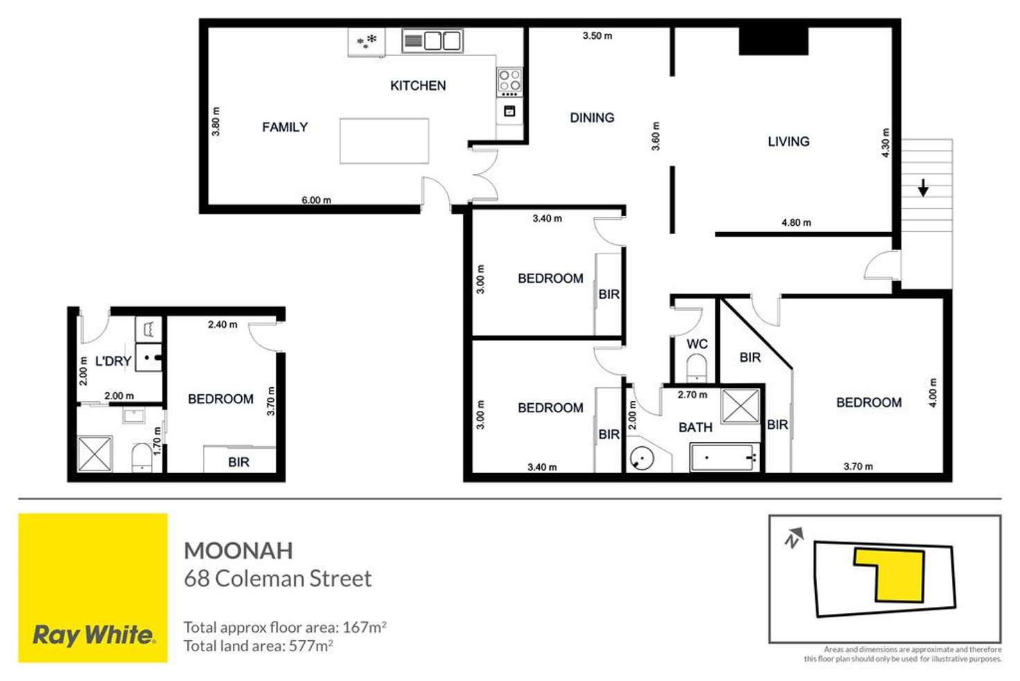 Floorplan of Homely house listing, 68 Coleman Street, Moonah TAS 7009