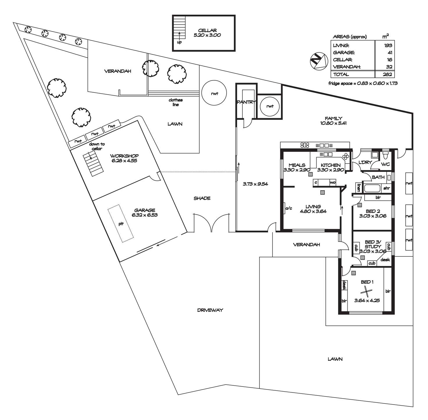 Floorplan of Homely house listing, 46 Irene Avenue, Hope Valley SA 5090