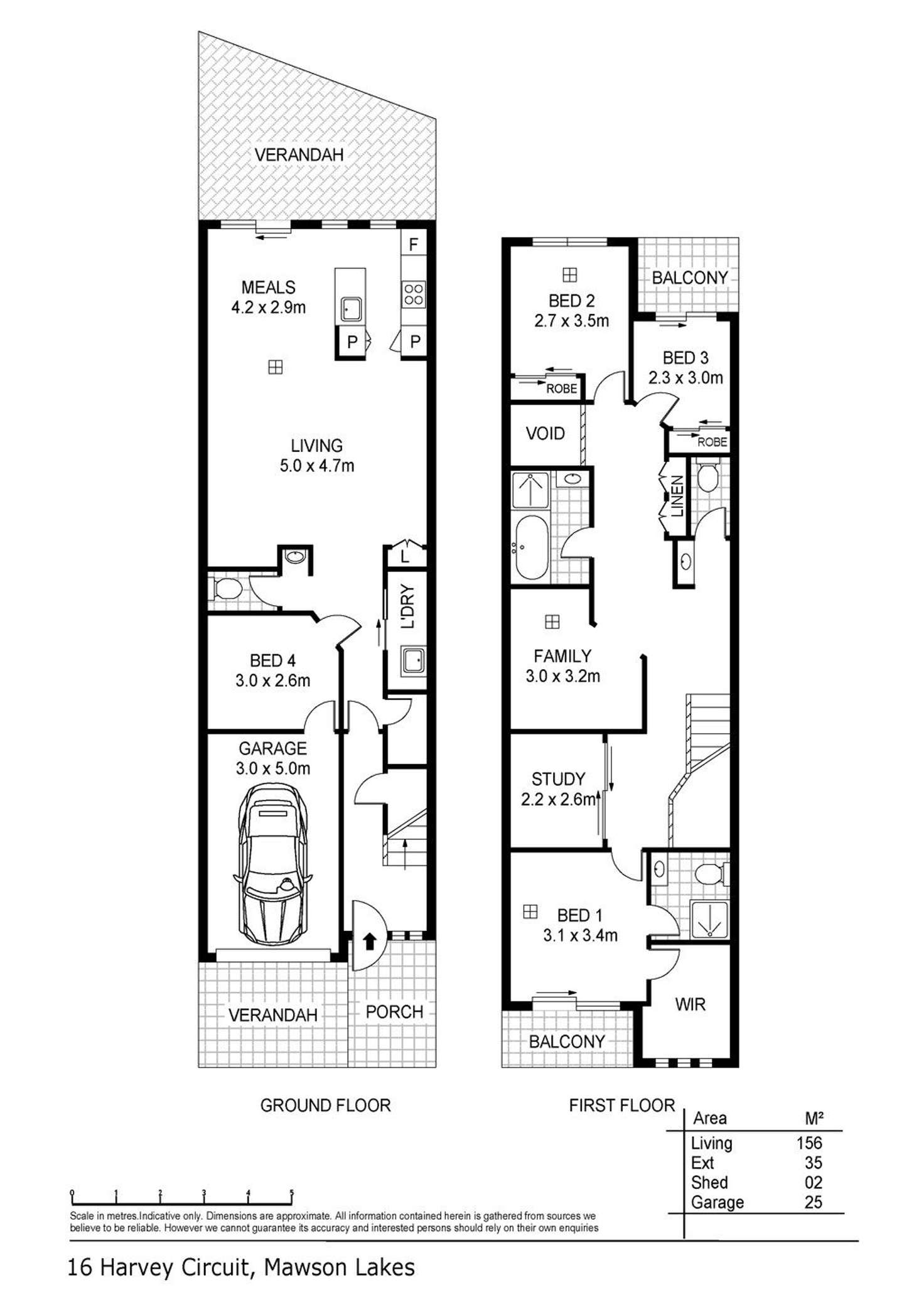 Floorplan of Homely house listing, 16 Harvey Circuit, Mawson Lakes SA 5095