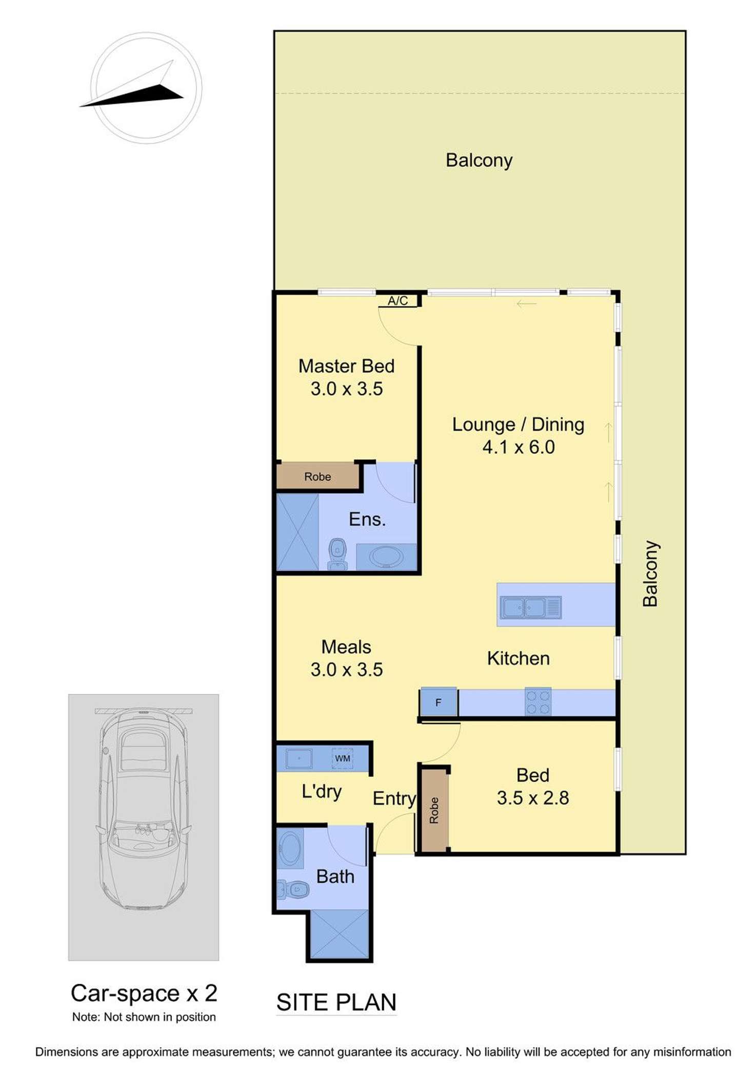 Floorplan of Homely apartment listing, 4/1A Cressy Street, Malvern VIC 3144