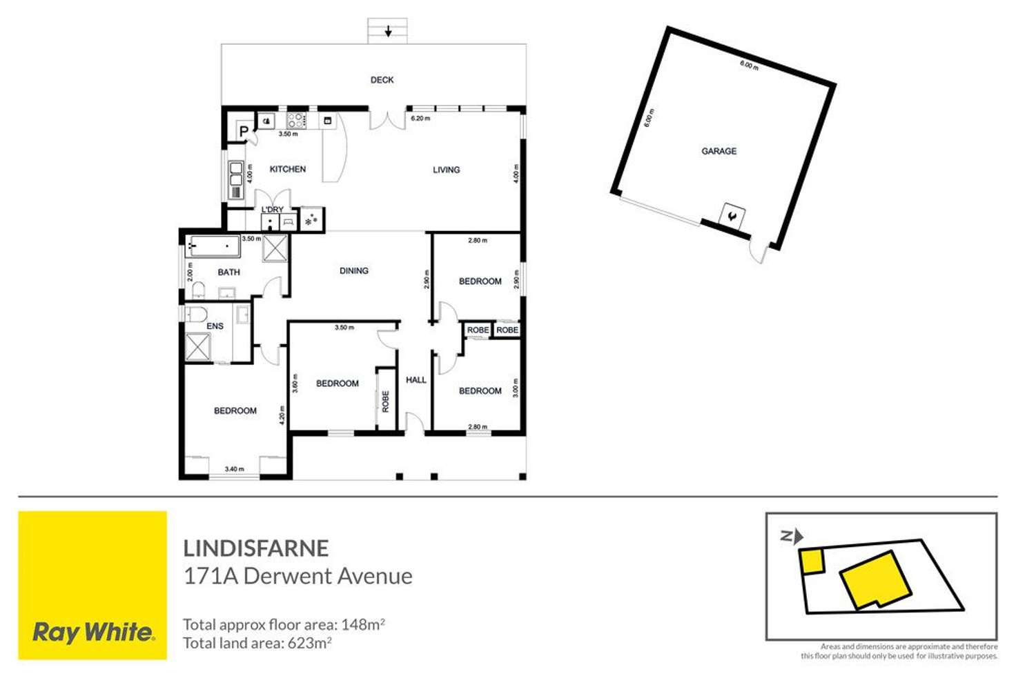 Floorplan of Homely house listing, 171A Derwent Avenue, Lindisfarne TAS 7015