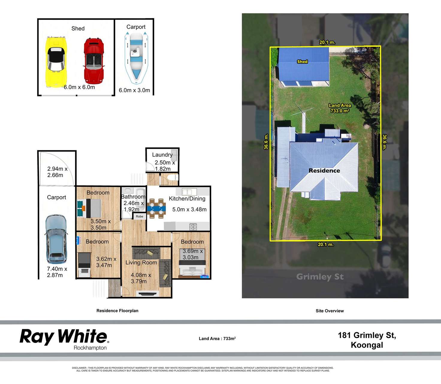 Floorplan of Homely house listing, 181 Grimley Street, Koongal QLD 4701