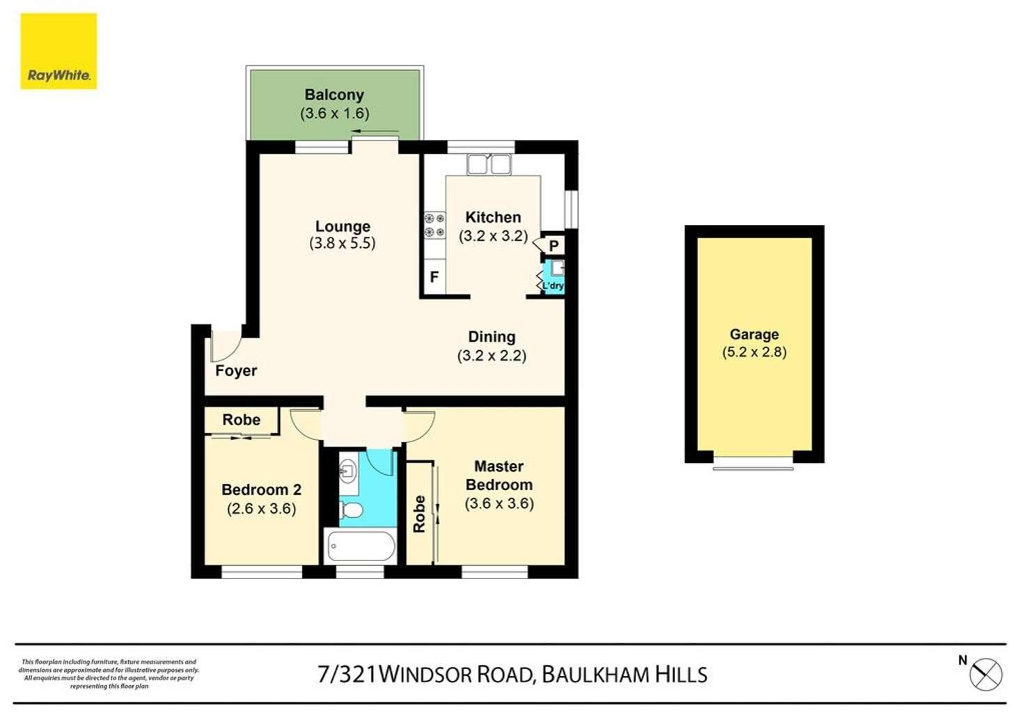 Floorplan of Homely apartment listing, 7/321 Windsor Road, Baulkham Hills NSW 2153