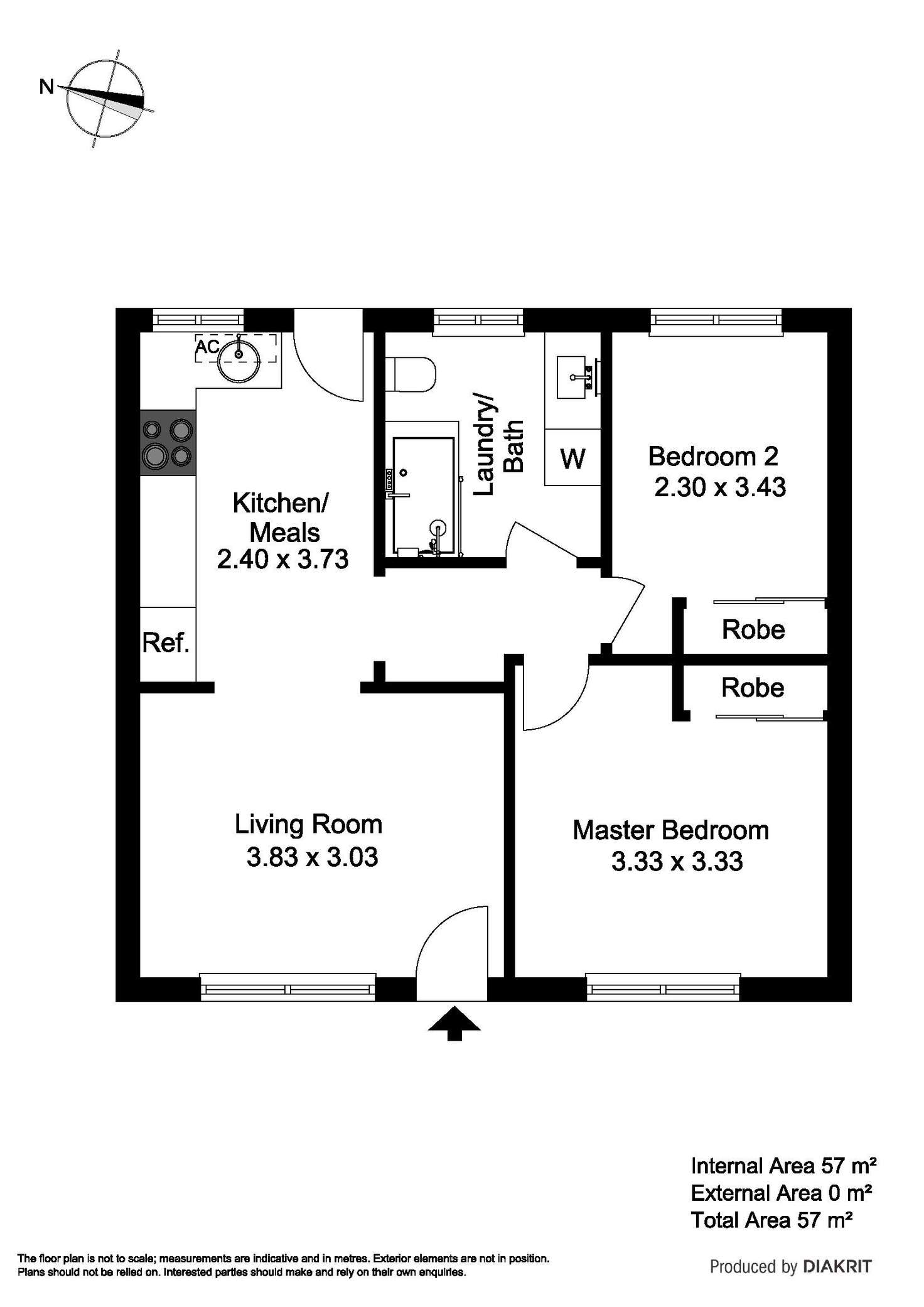 Floorplan of Homely house listing, 4/180 Seaview Road, Henley Beach South SA 5022